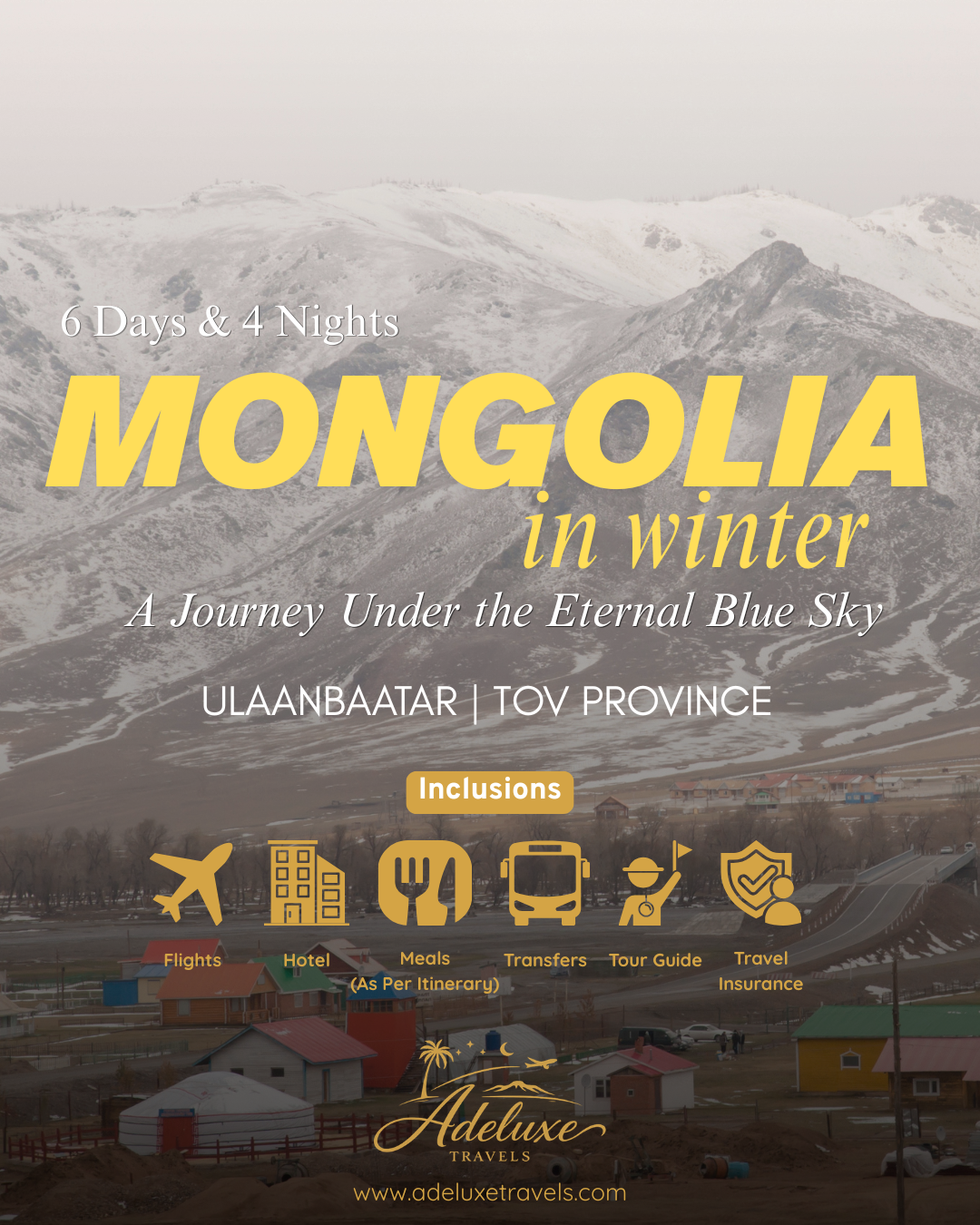 Mongolia in Winter: A Journey Under the Eternal Blue Sky