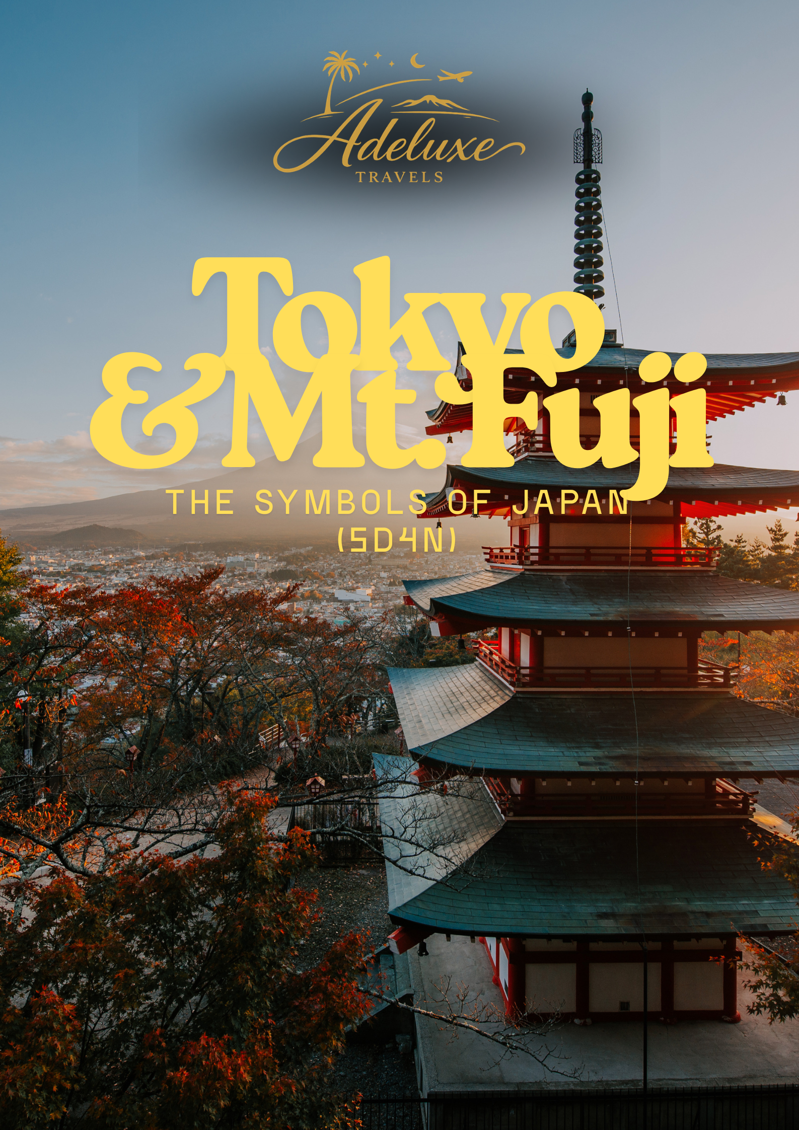 Tokyo & Mt. Fuji: The Symbols of Japan (5D4N)