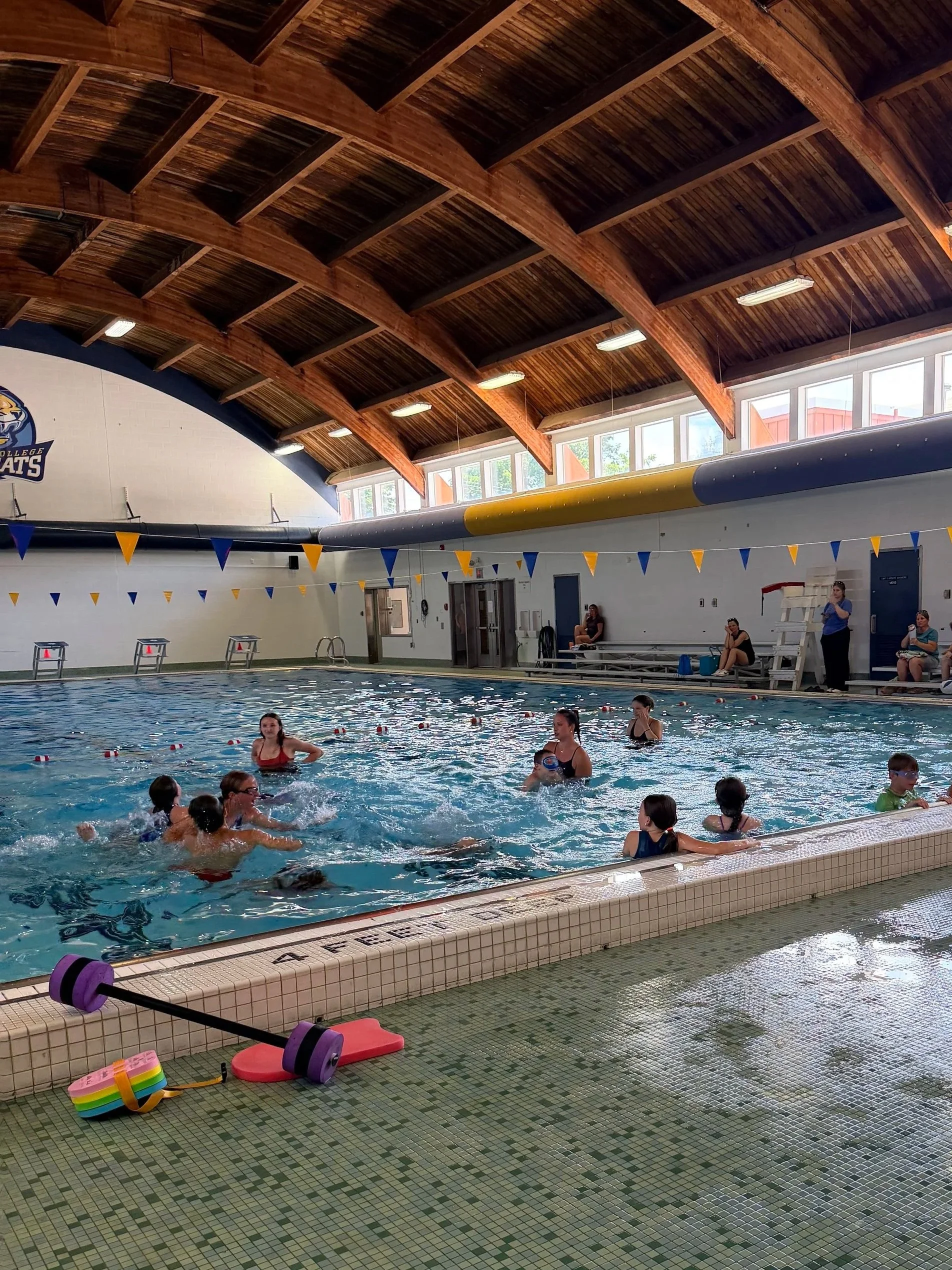 Birthday party in pool