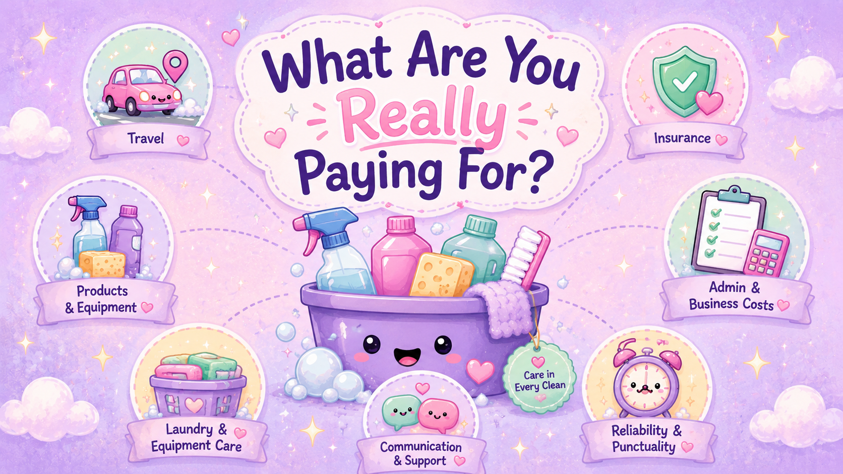 💭 What are you really paying for when you hire a cleaner? 