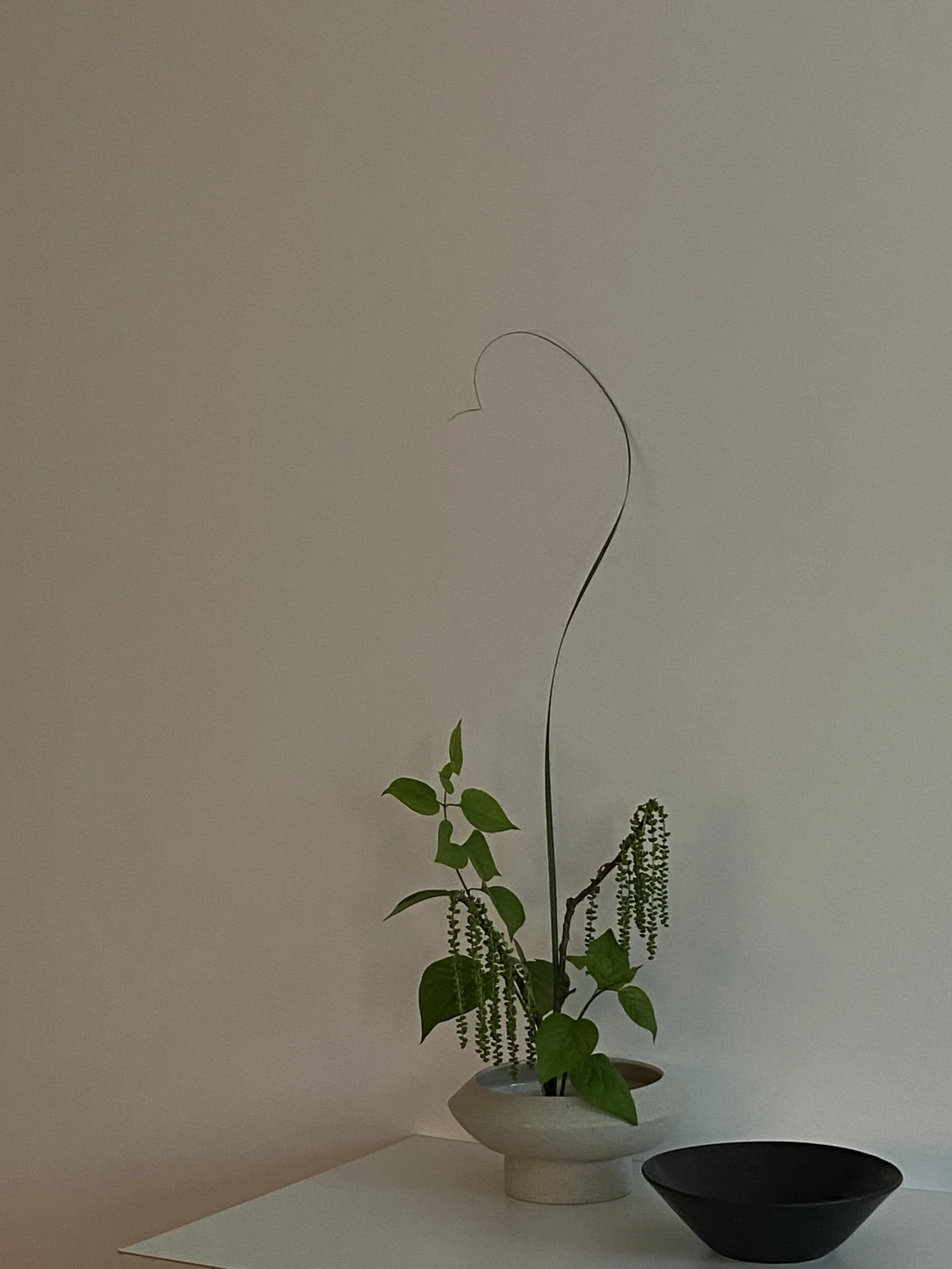 Lilac leaf vase