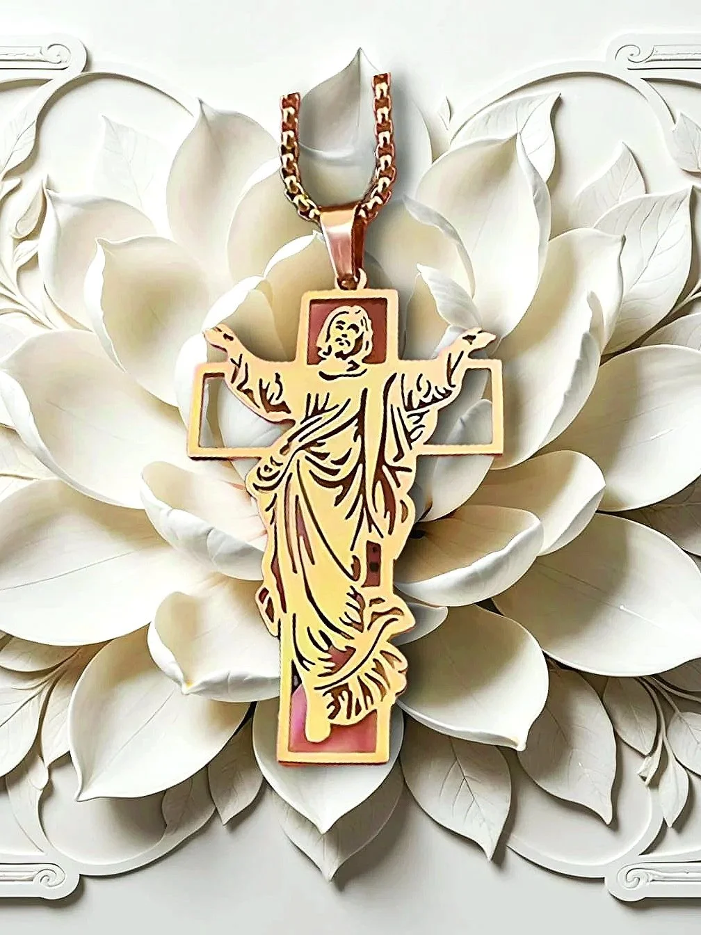 YAHSHUA+GOLDEN+CROSS+LORDS+PRAYER+OUR+FATHER+GOLDEN+CROSS+PRAYER+YHVH+HOLY+SPIRIT+DIVINE+SPIRITUAL+RELIGIOUS+FAITH+BIBLE+REVMARIAPIO+JESUS+GOSPEL+WORSHIP+SACRED+JEWELRY