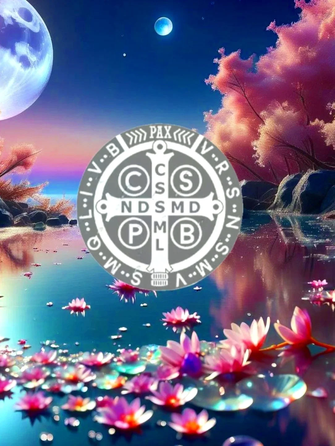 VADE+RETRO+SILVER+PENDANT+SAINT+BENEDICT+CROSS+PRAYER+YHVH+HOLY+SPIRIT+DIVINE+SPIRITUAL+RELIGIOUS+FAITH+BIBLE+REVMARIAPIO+JESUS+GOSPEL+WORSHIP+SACRED+JEWELRY