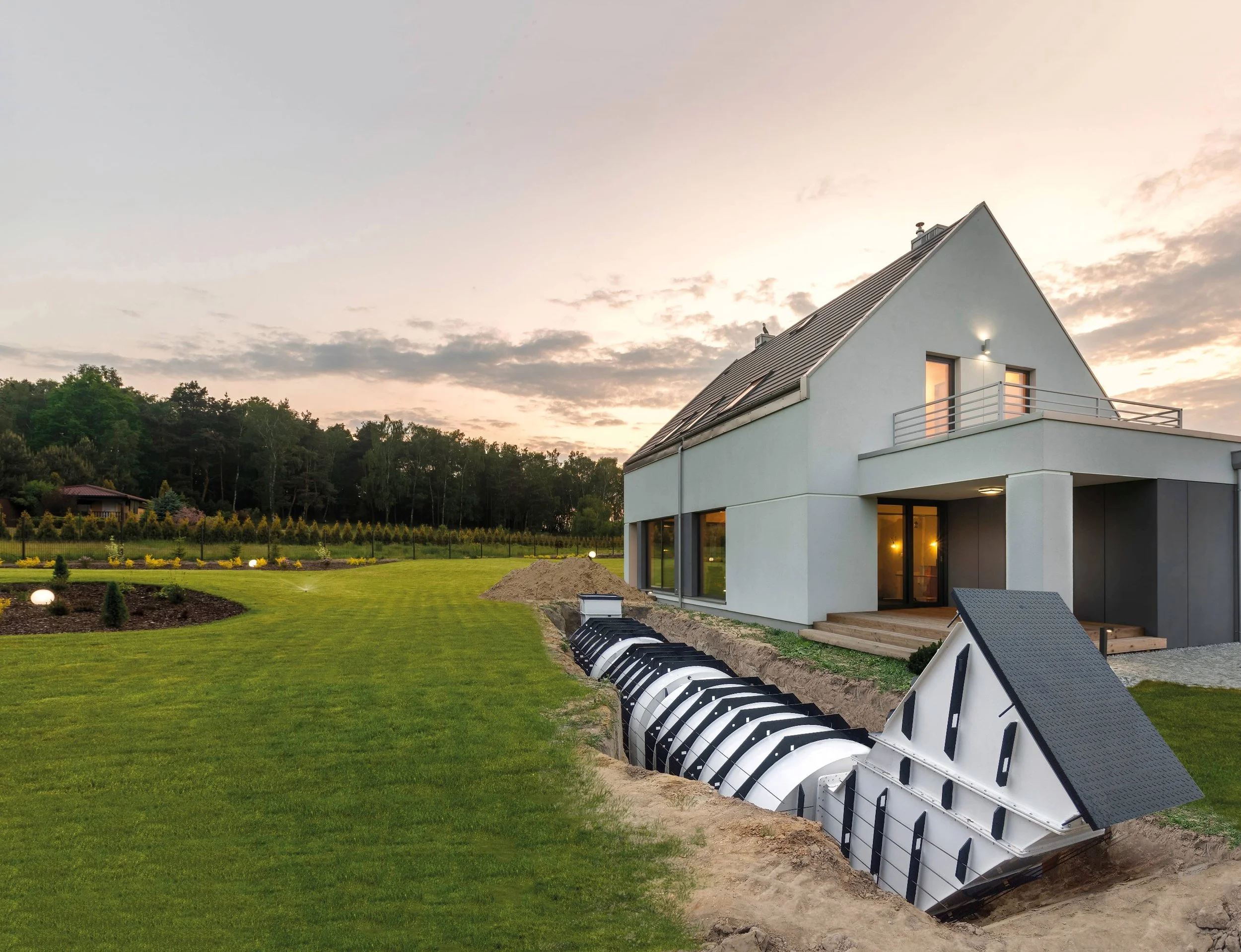 Prefabrikkerte bunkere