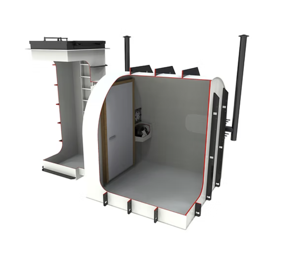 Bunker tilfluktsrom enkelt