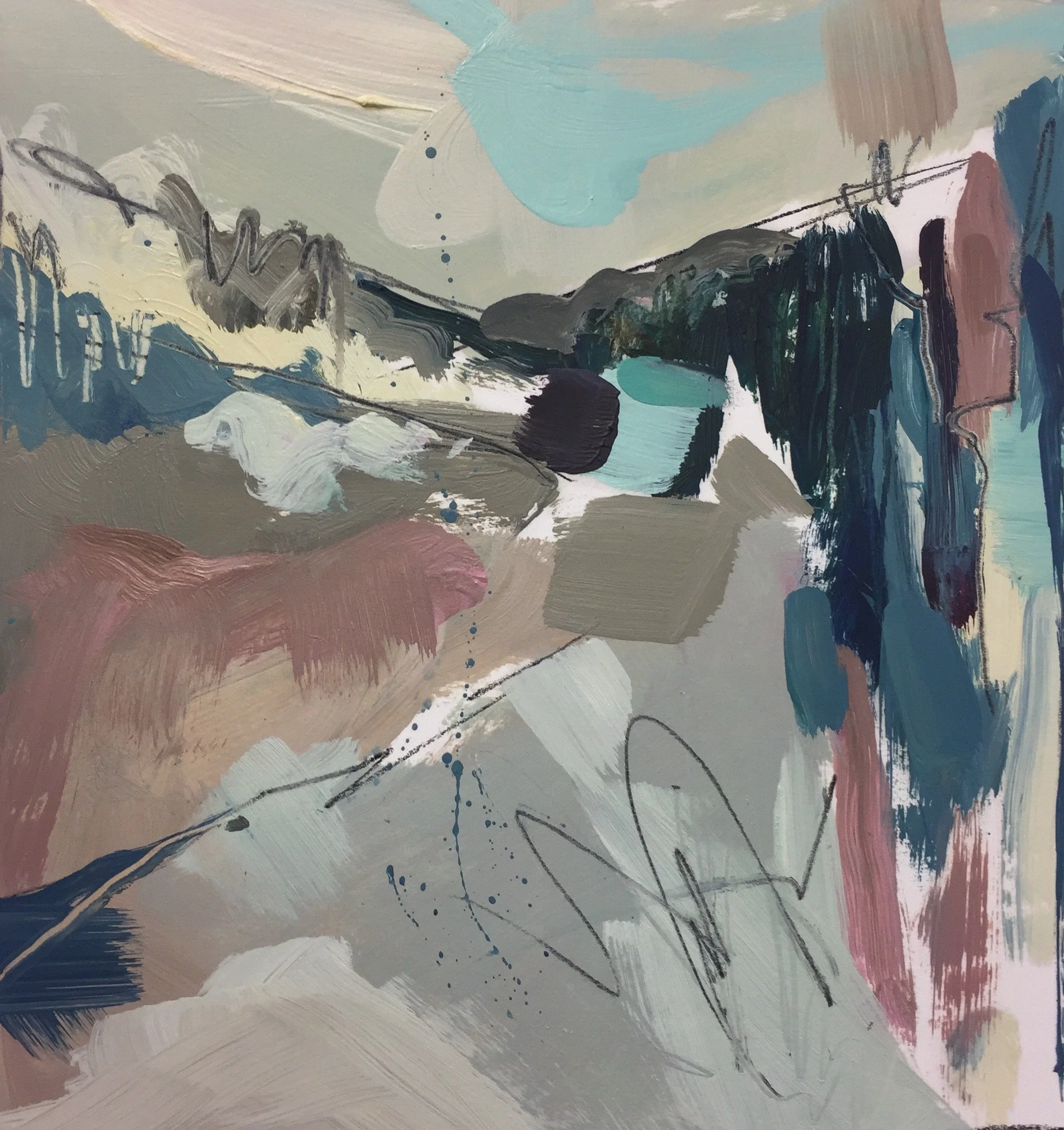 2021, Old Malling Farm Sketch 8 (A0046)