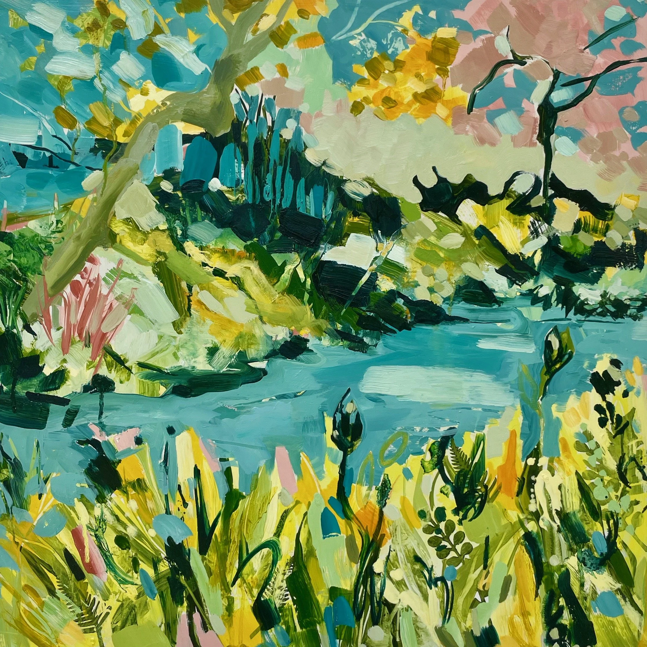 2024, Remember that View, at Trebah (A0114)