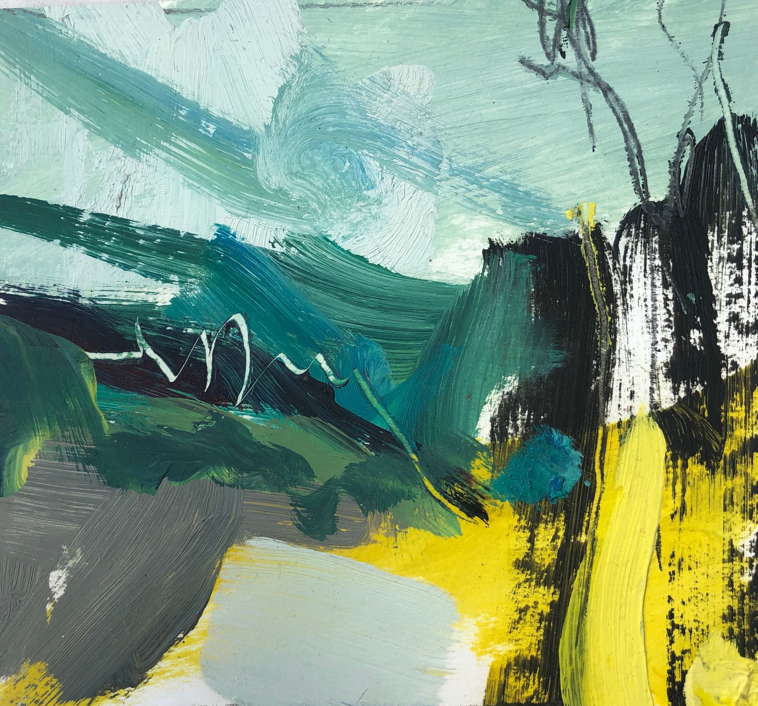 2021, Old Malling Farm sketch 5 (A0043)