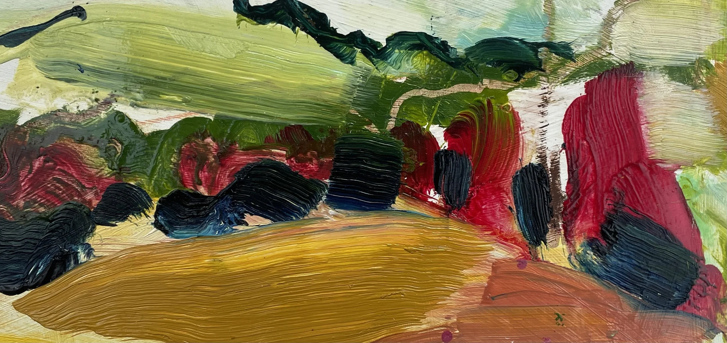 2022, Old Malling Farm sketch (A0065)