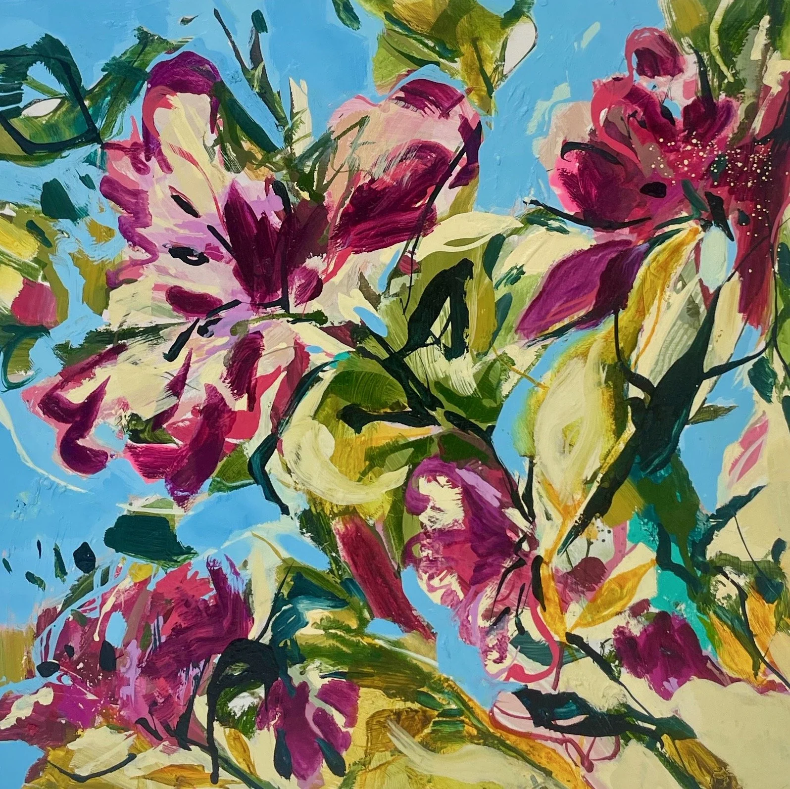 2025, Magentas Bloom 3 (A0130)