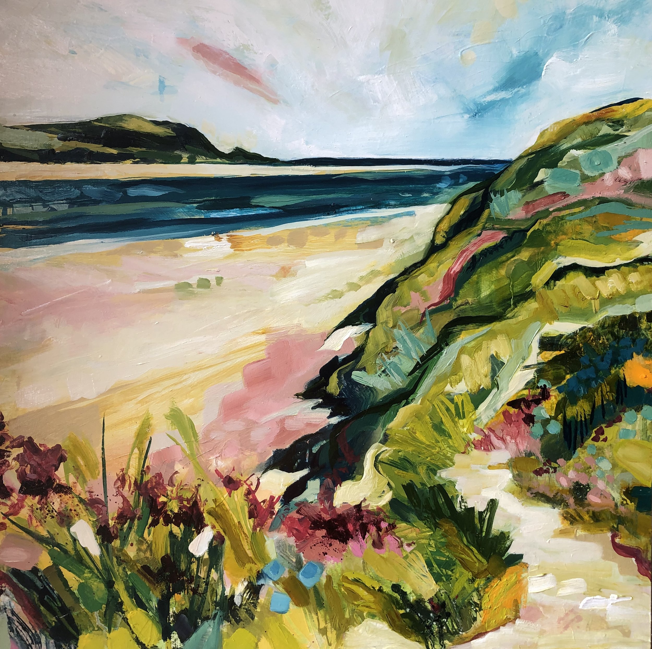 2022, Brea Hill Above the Sea (A0060)