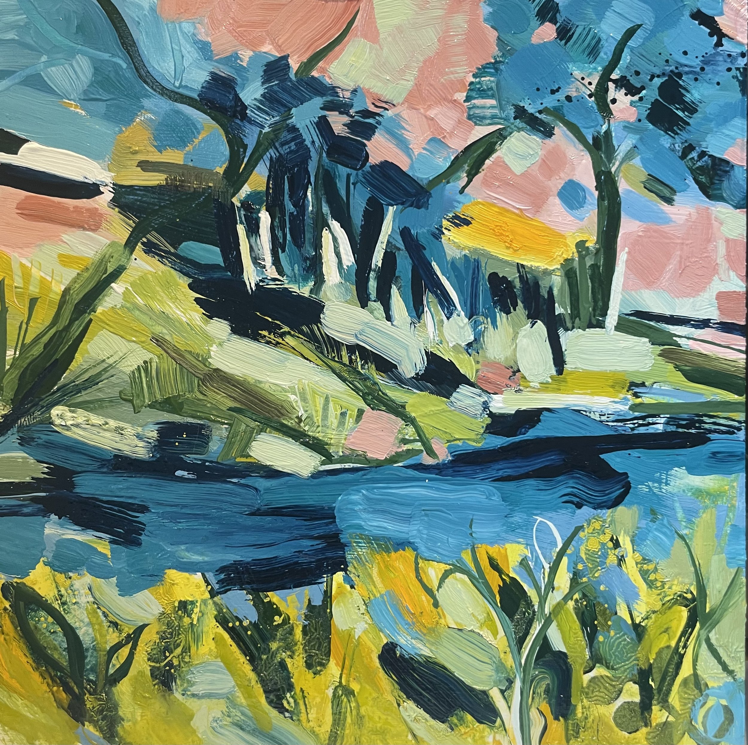 2024, A river runs through, at Trebah 2 (A0106)