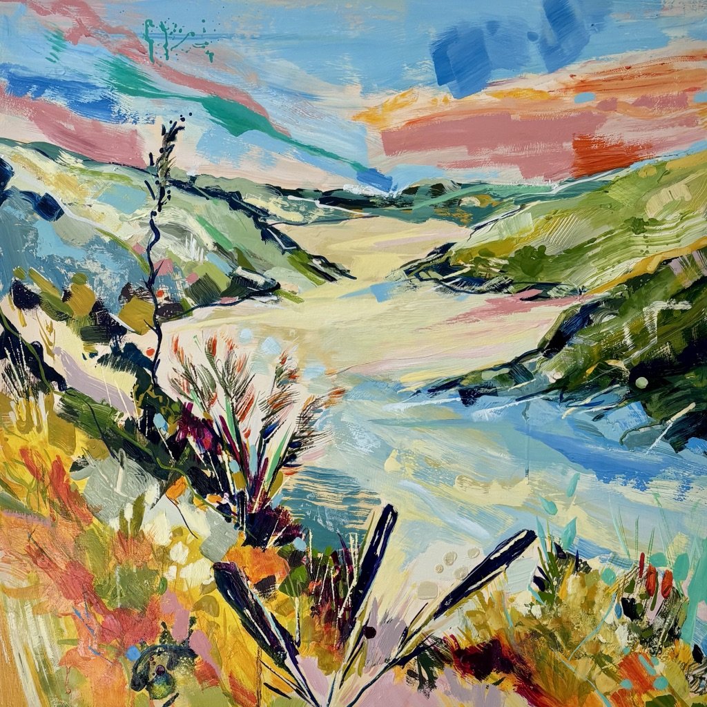 Sunset over The Gannel