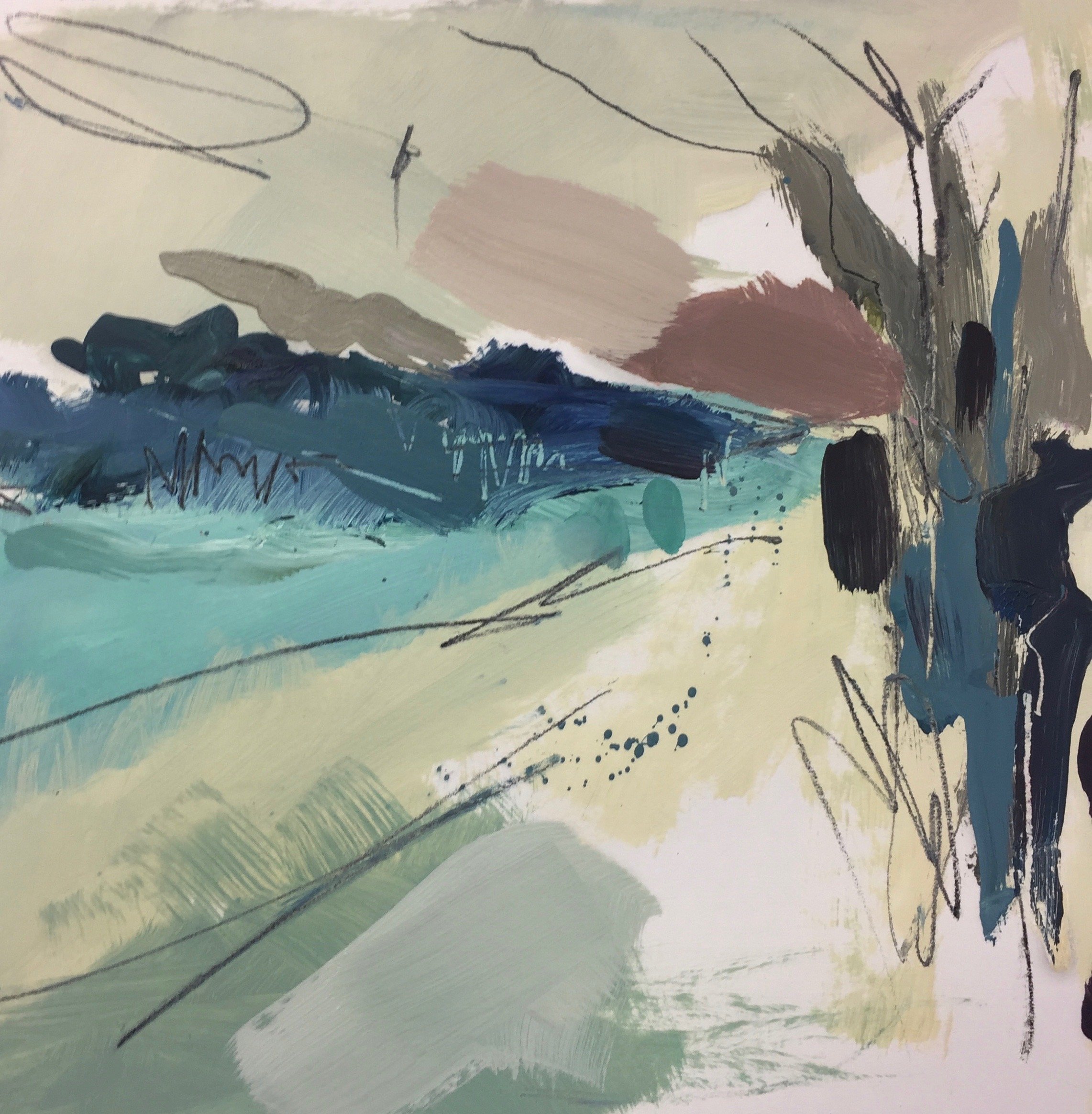 2021, Old Malling Farm Sketch 7 (A0045)