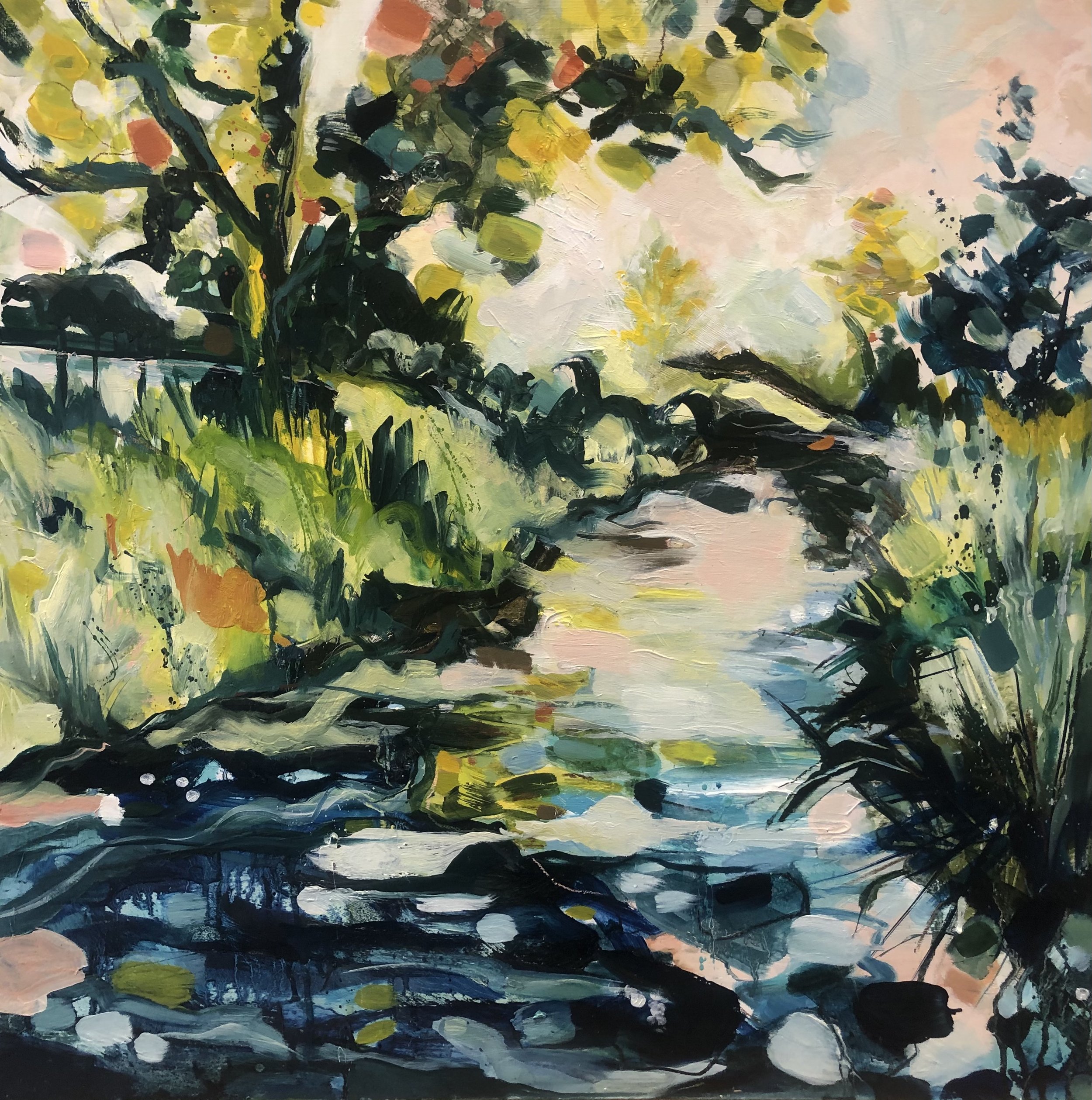 2021, The Secret Swimming Place, the Cotswolds (A0052)