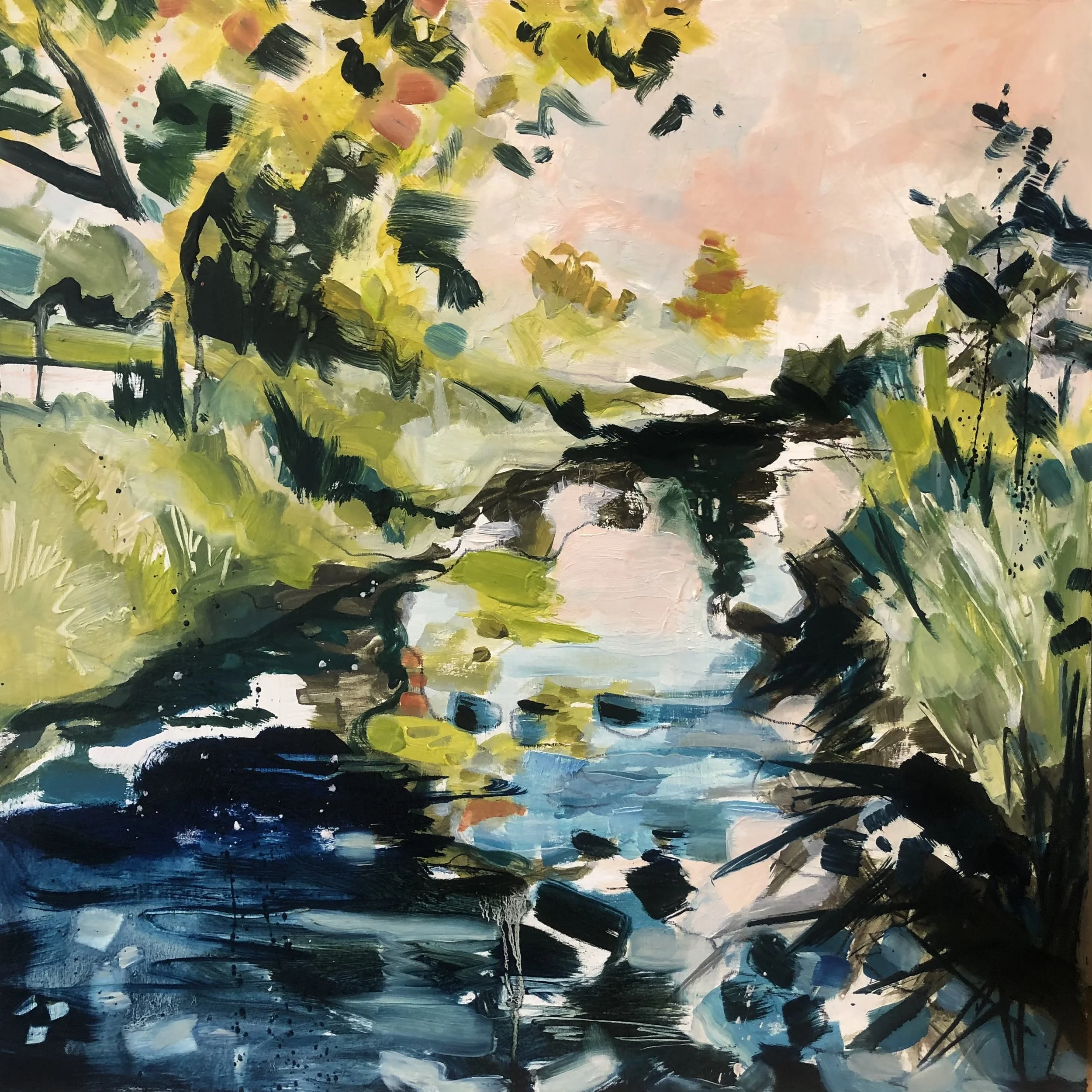 2021, Wild swimming at twilight (A0055)