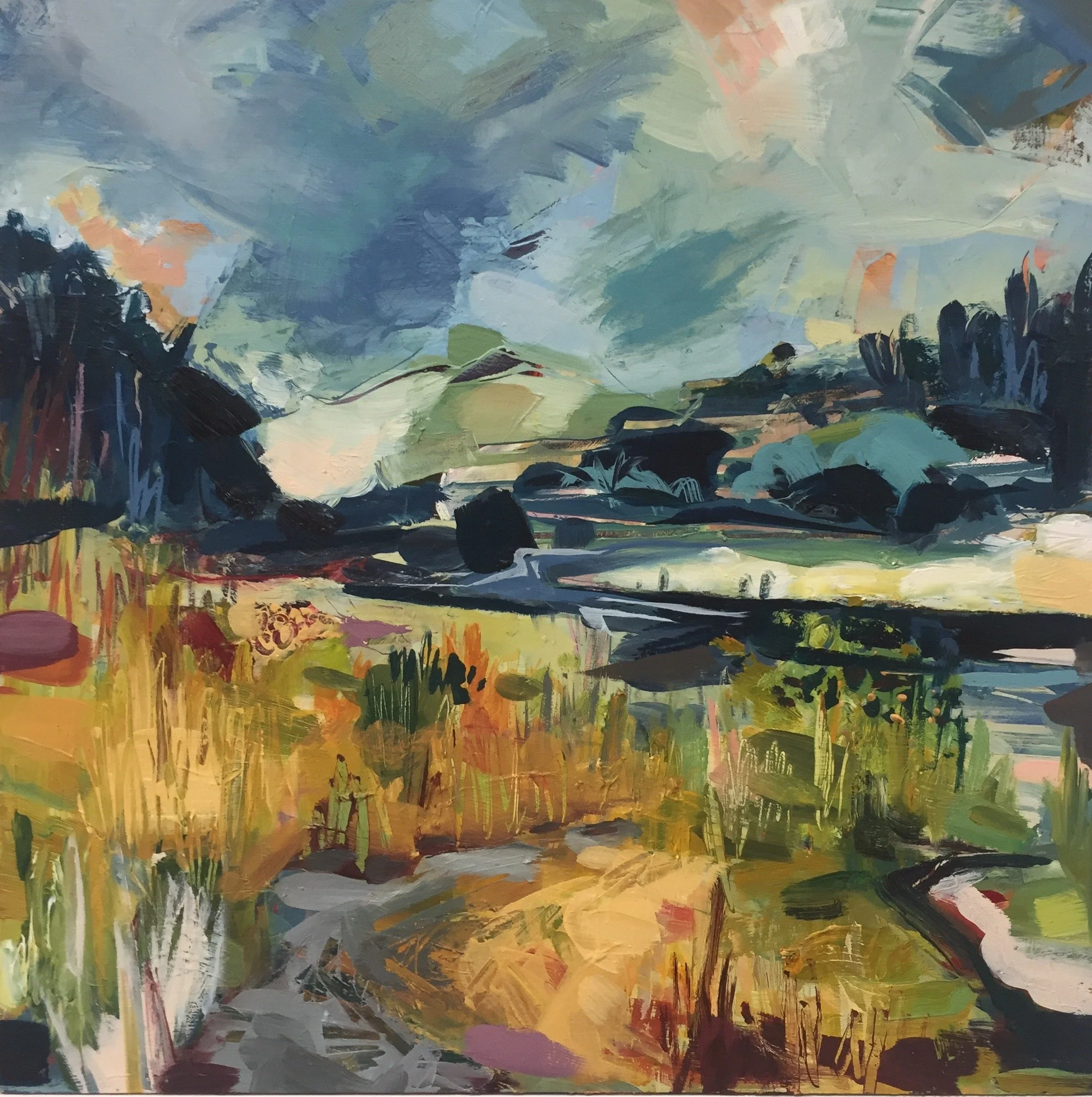 2018, Blue Reeds (A0002)