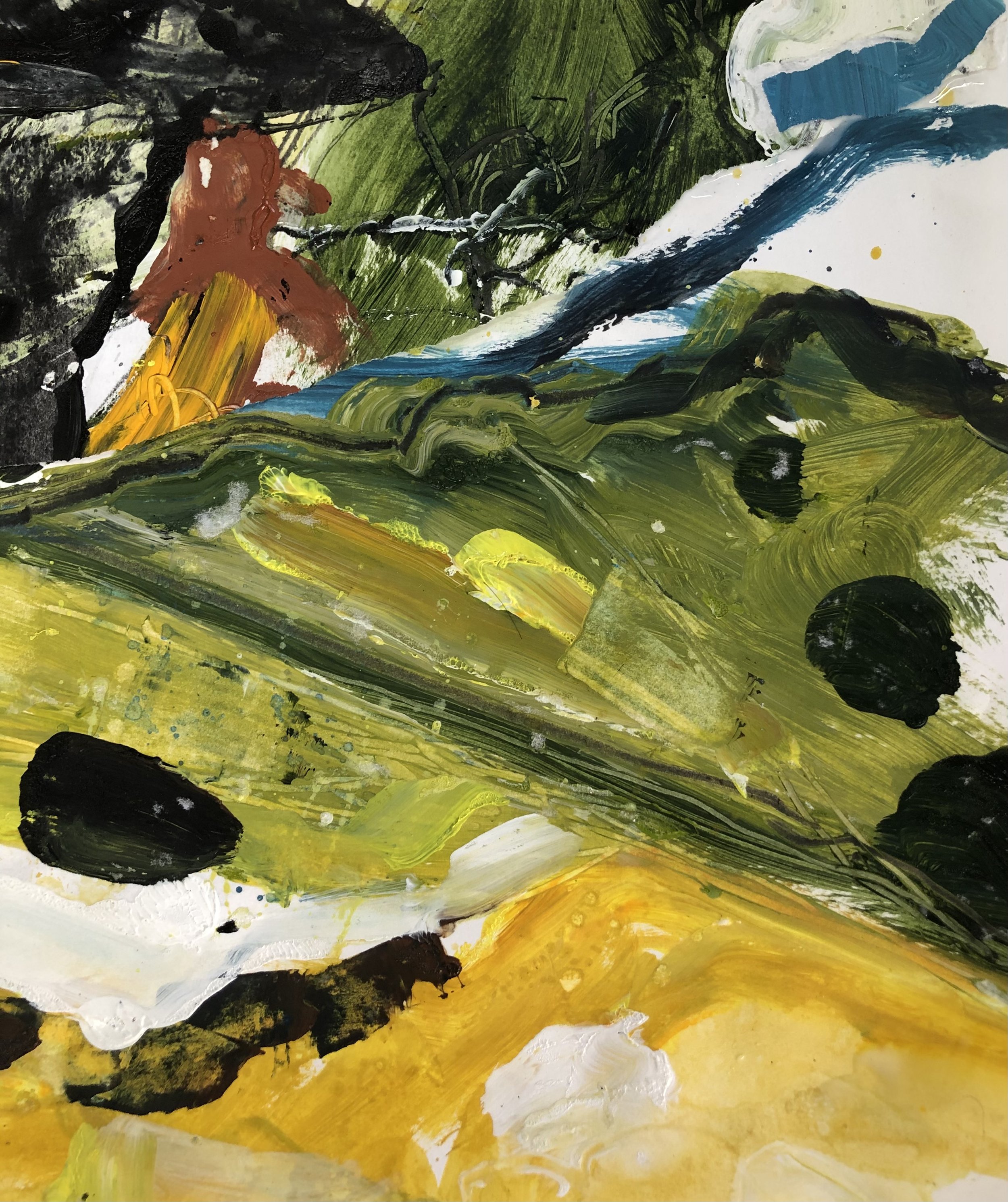 2020, Ilam Park sketch 1 (A0015)