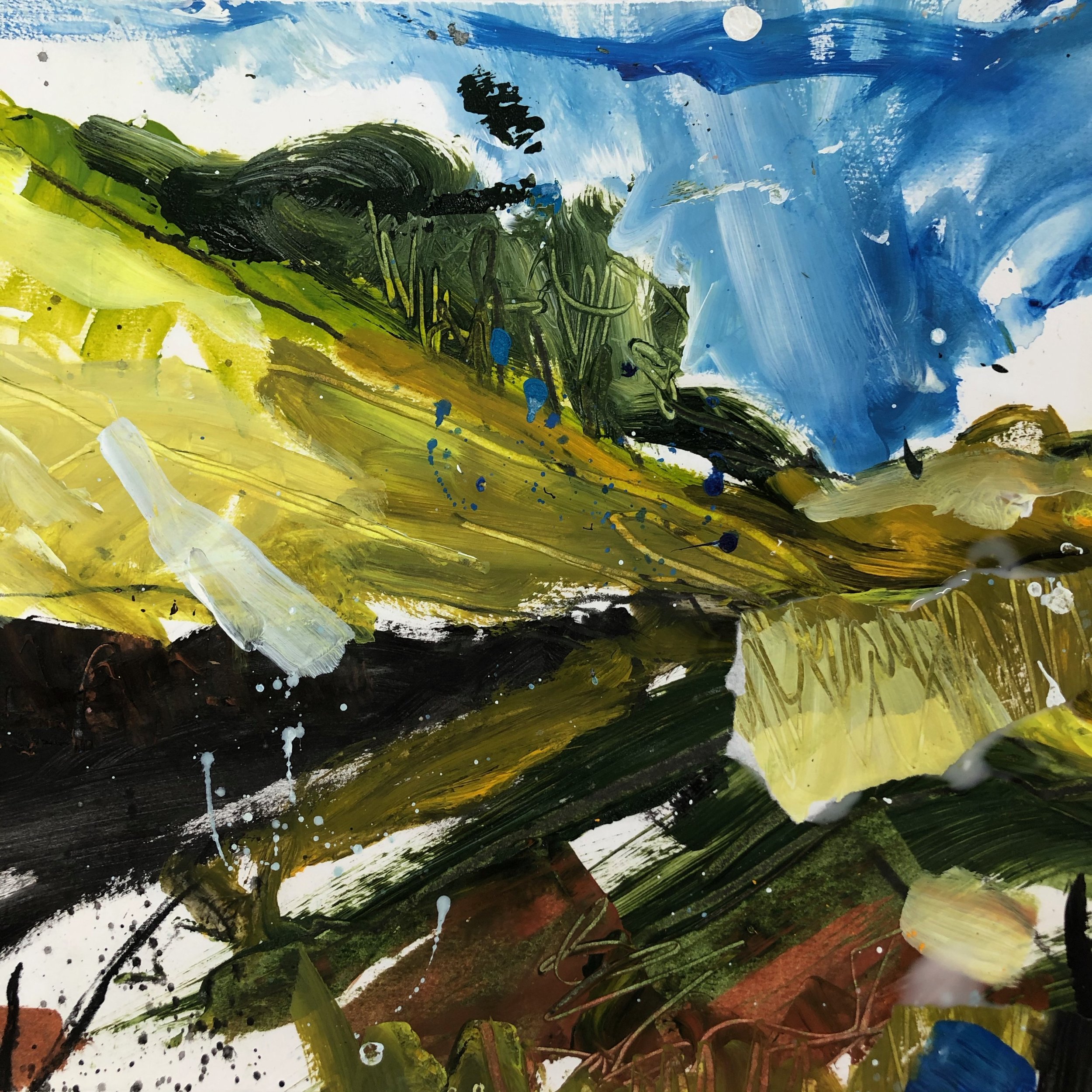 2020, Ilam Park sketch 7 (A0021)