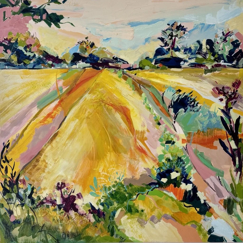 Midsummer cornfields, Westerham