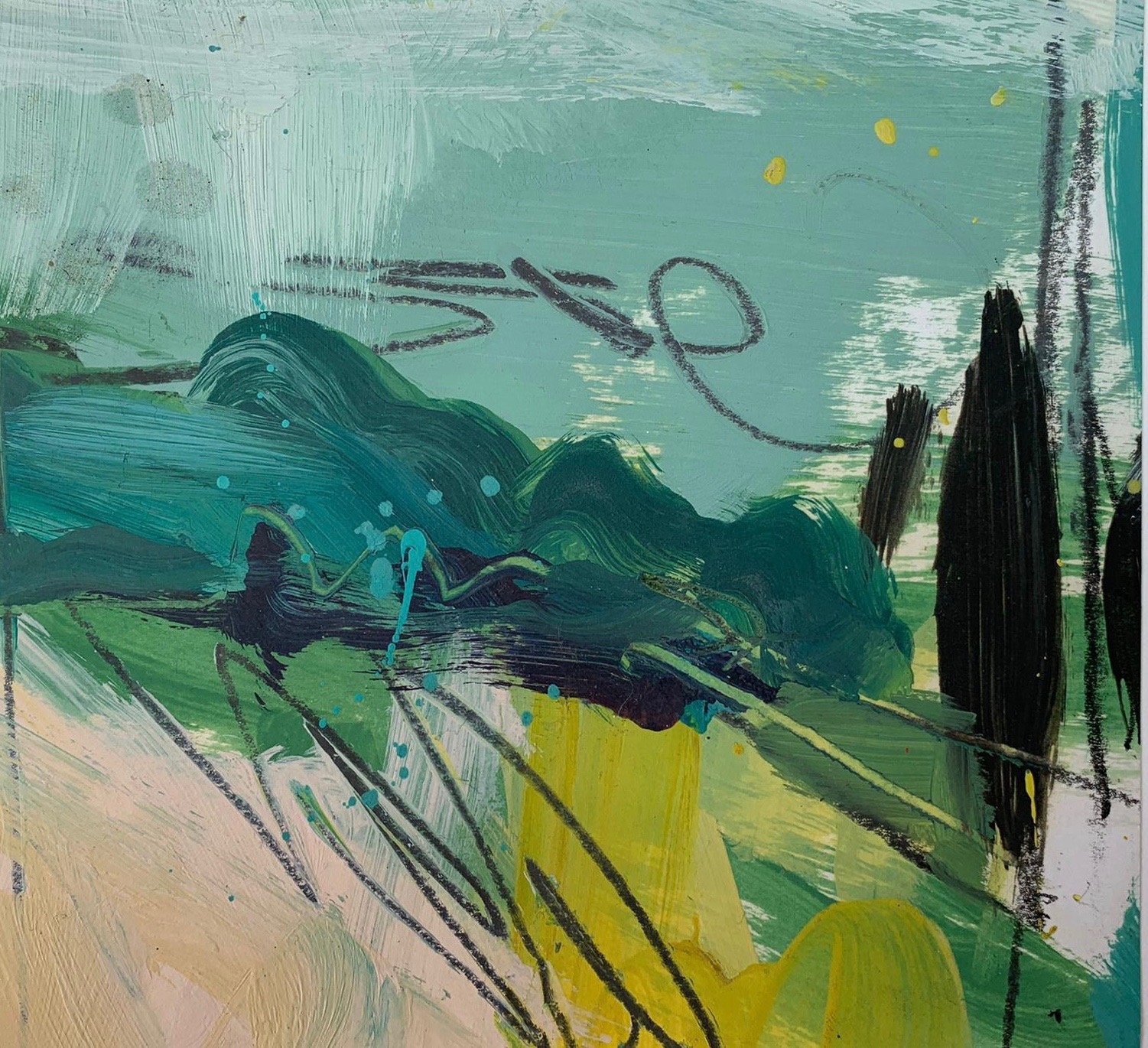 2021, Old Malling Farm sketch 4 (A0042)