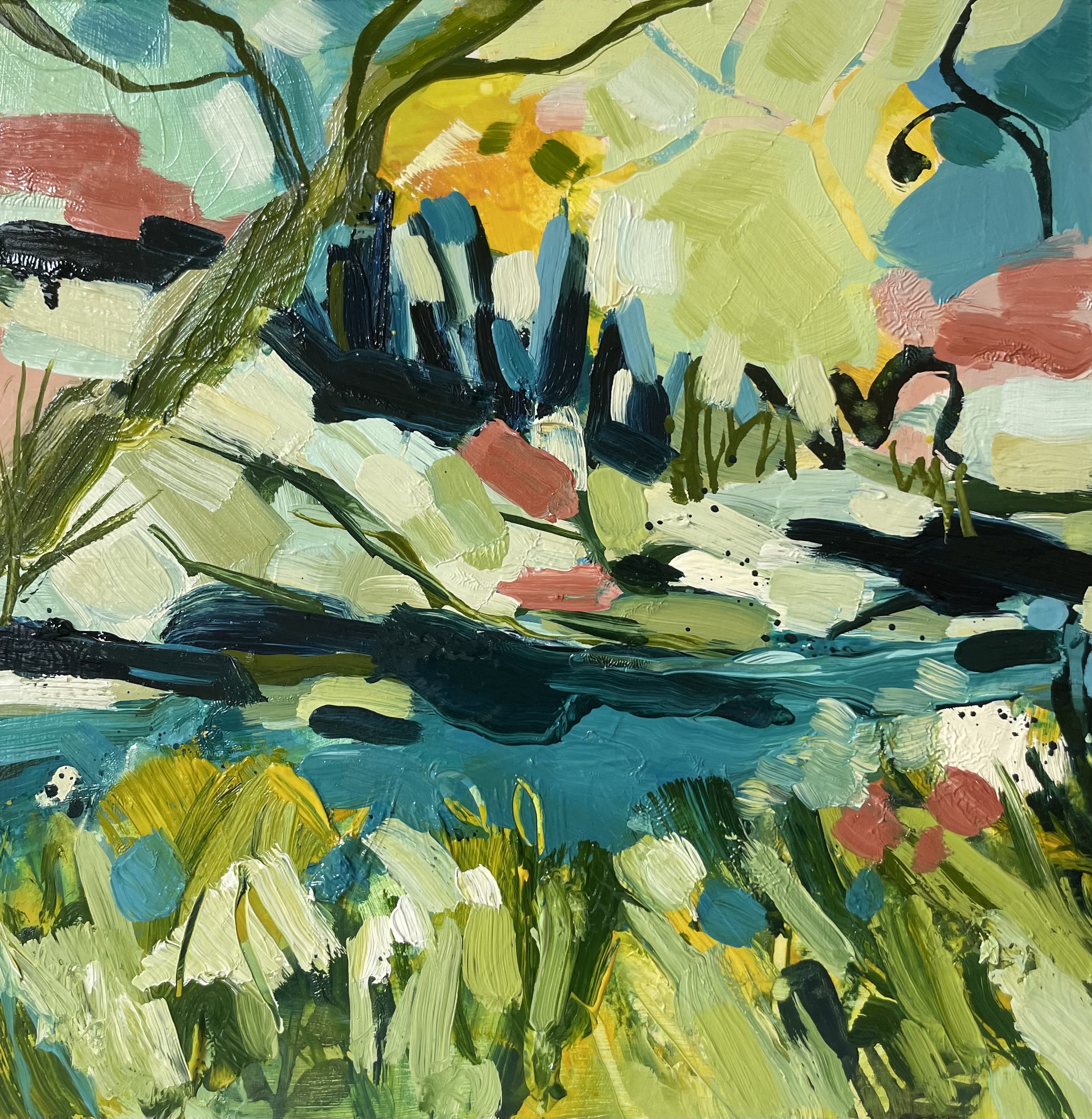 2024, A river runs through, at Trebah 1 (A0105)