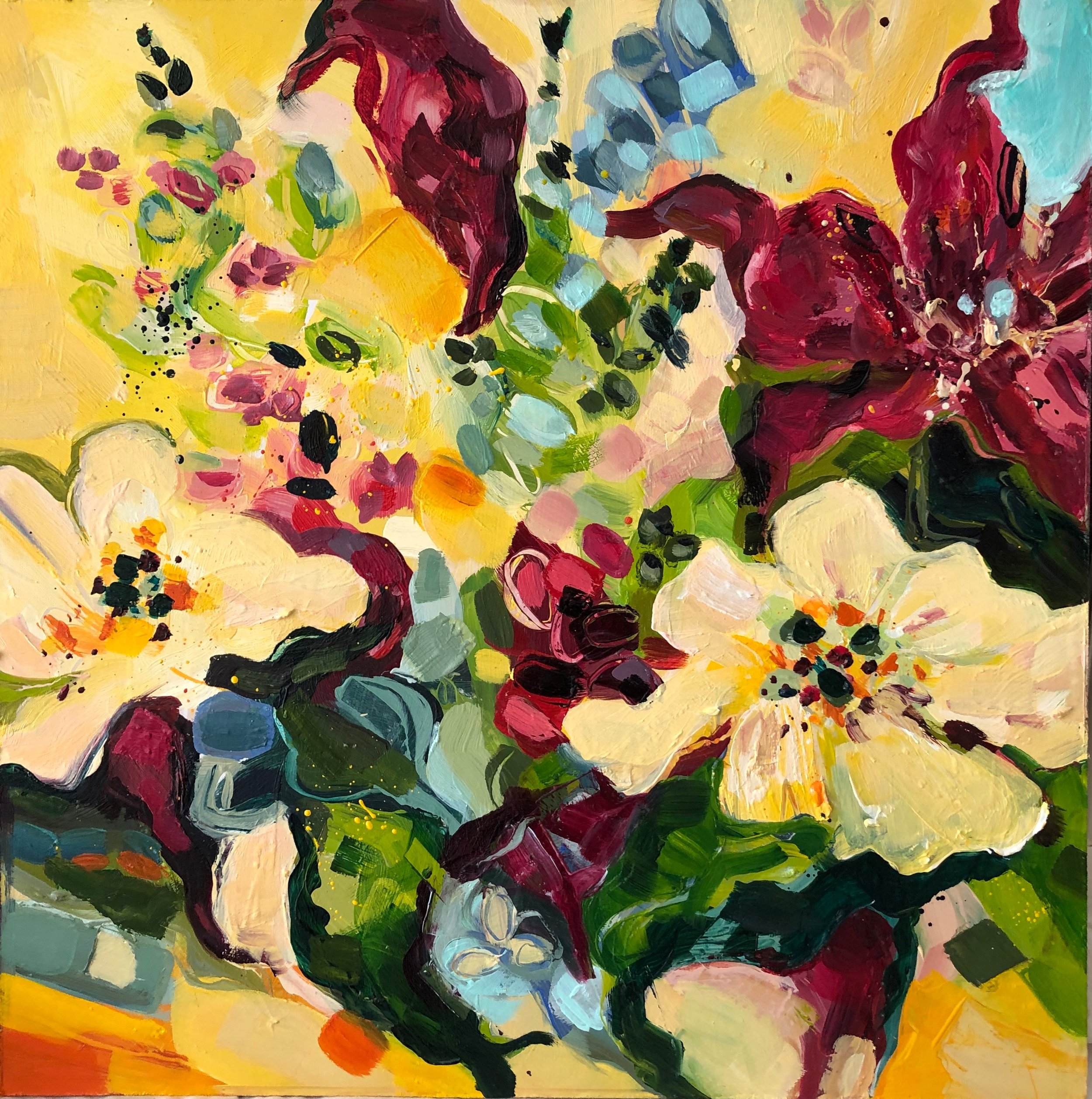 2020, May with Lilies and Peonies (A0024)