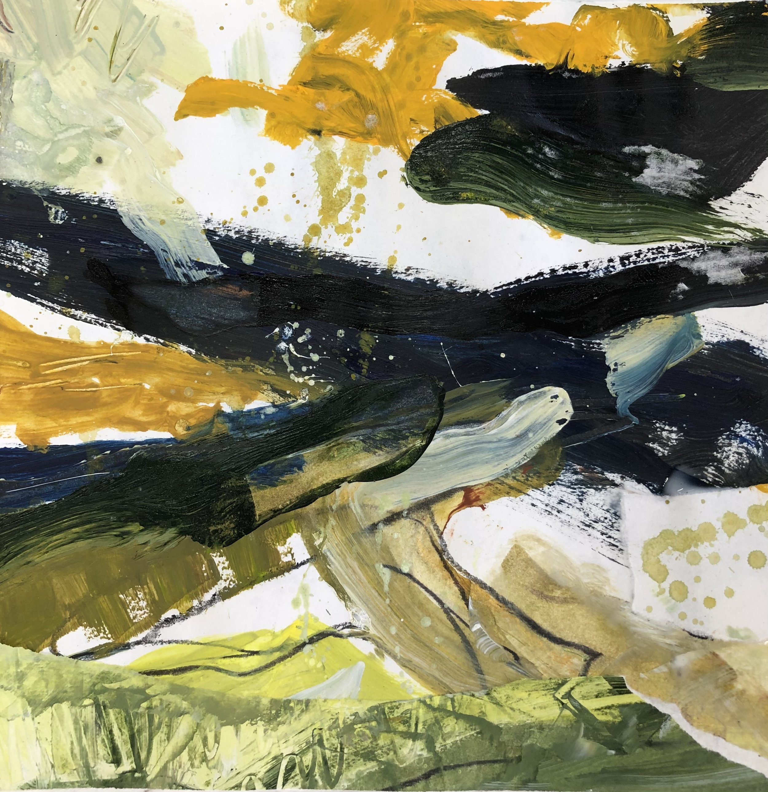 2020, Ilam Park sketch 3 (A0017)