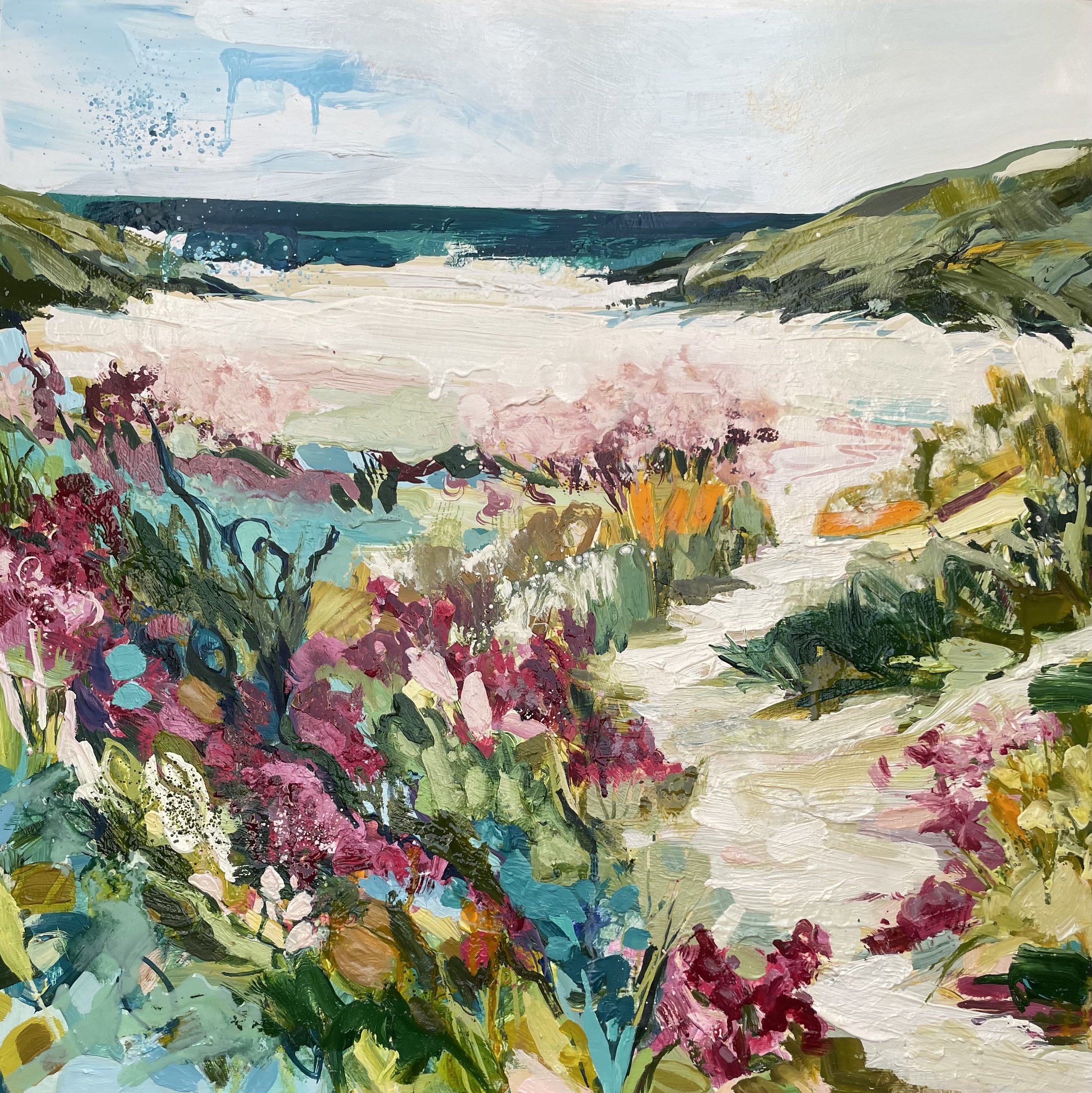 2023, Coastal Dunes, Porthcothan (A0080)