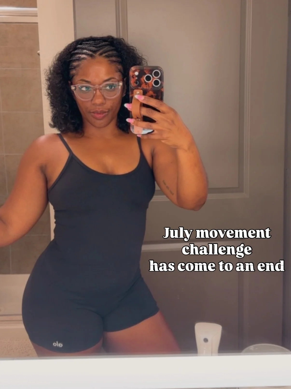 July reminded me that movement is medicine, and community is the catalyst. Thank you @chimeriaangelique for agreeing to do this with me. June was the beginning and July was the movement! 

To every person who showed up for the July Movement Challenge