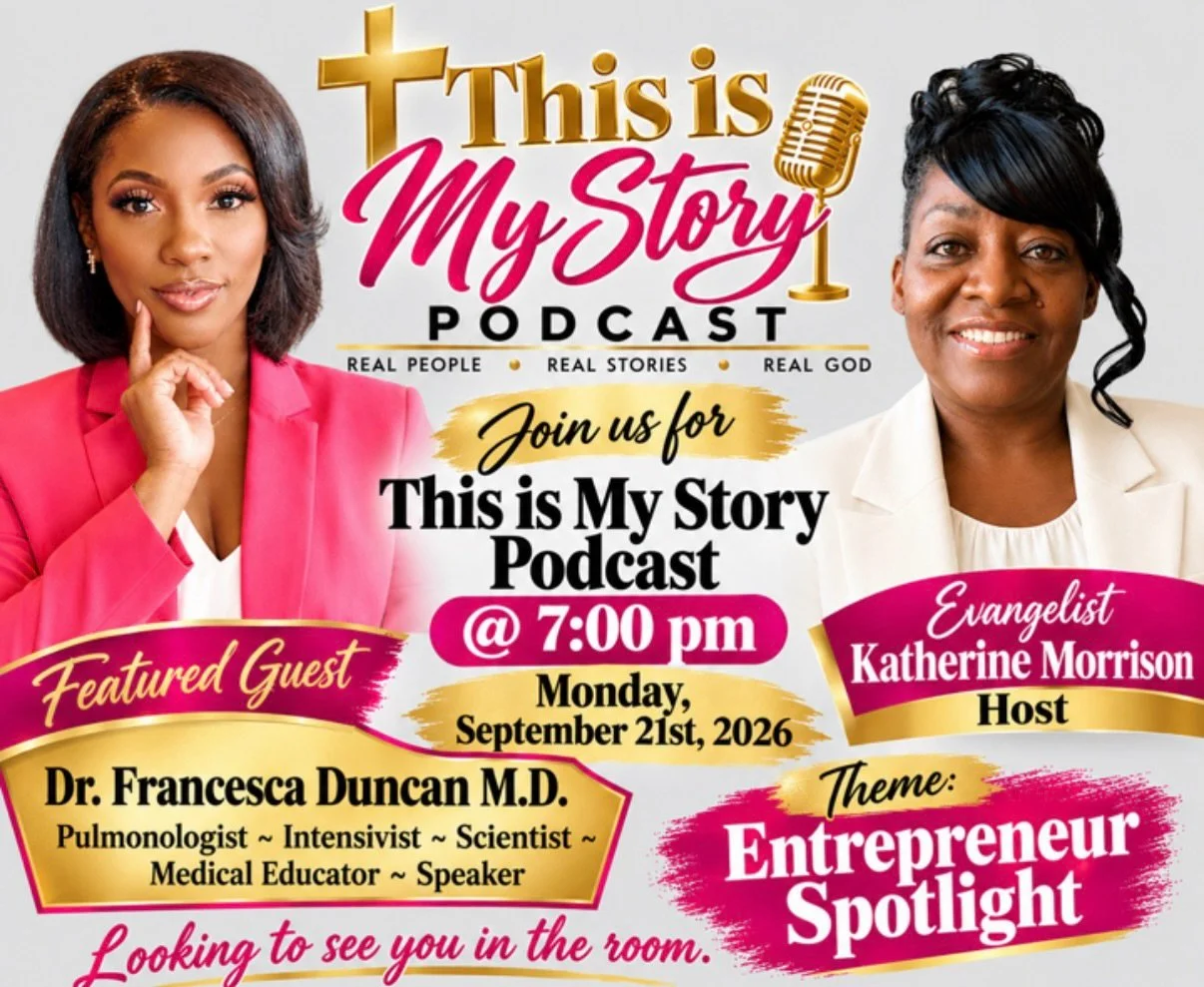 I asked God for more, and He delivered! 

I&rsquo;m so honored to be an invited guest for the &ldquo;This is My Story Podcast&rdquo; on tomorrow evening. This is my 1st booked speaking engagement since I launched my brand, and I am truly stepping int