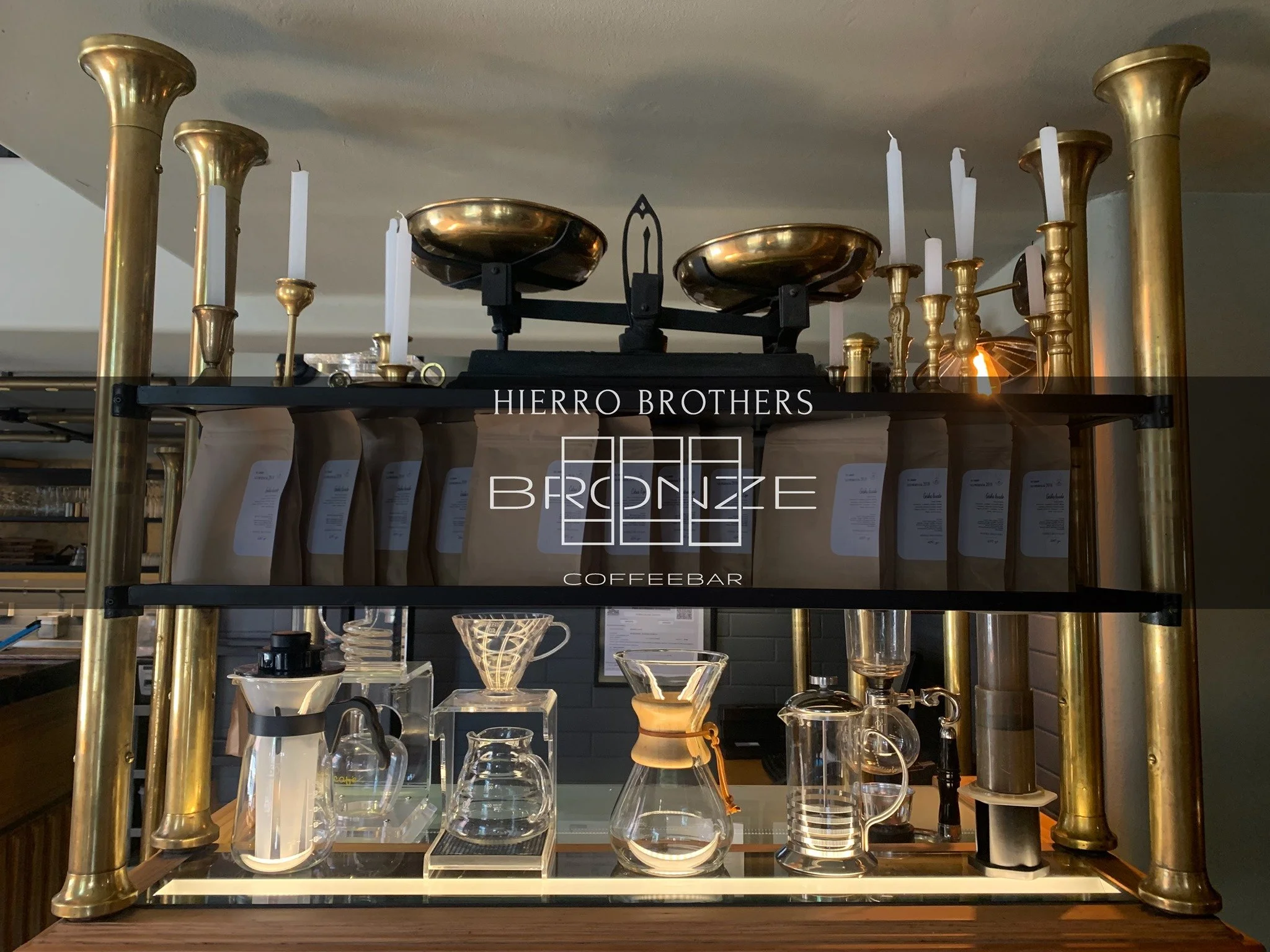 café in La Paz Bolivia interior