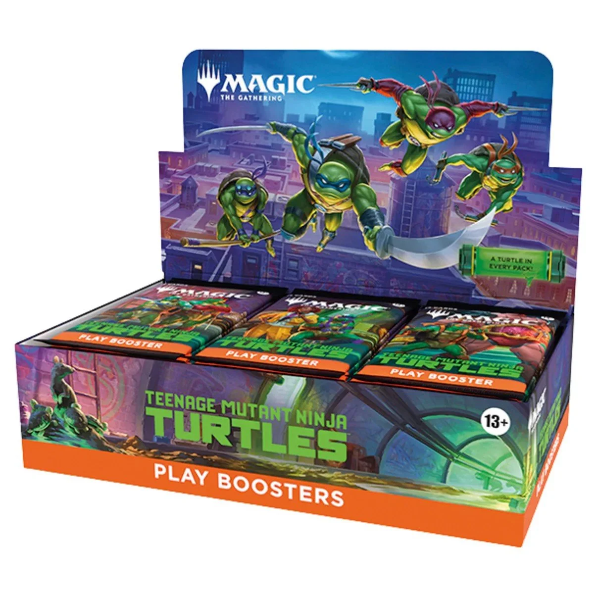 Magic The Gathering Universes Beyond Teenage Mutant Ninja Turtles Play  Release Date 3/6/2026Booster Box (Presell)
