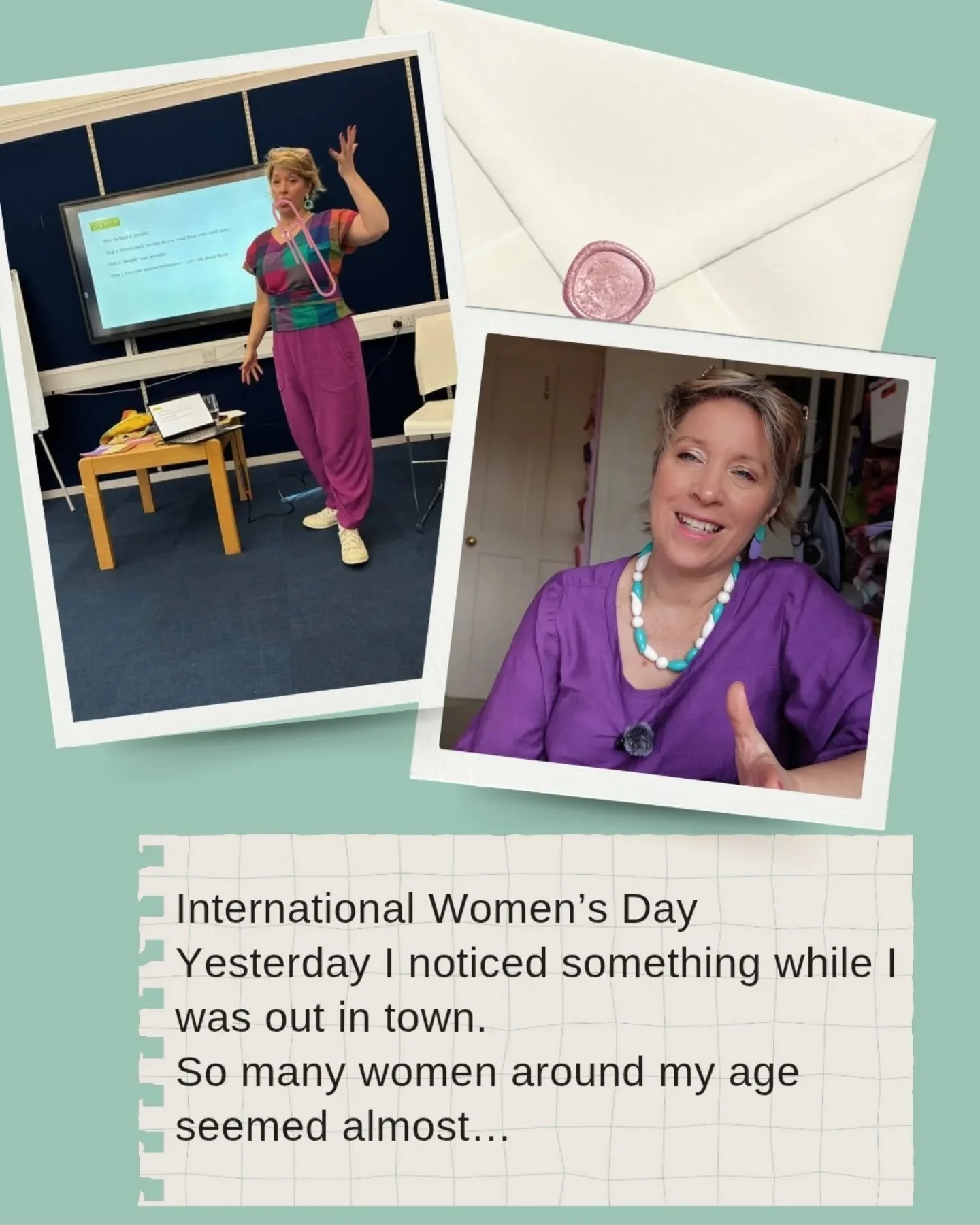 We are all on our own journey and I recognize that no one knows what another person is going through each day but this is my love letter to all people who identify as women on this day.
I wish for you to be 1% braver when you need it. To wake up in t