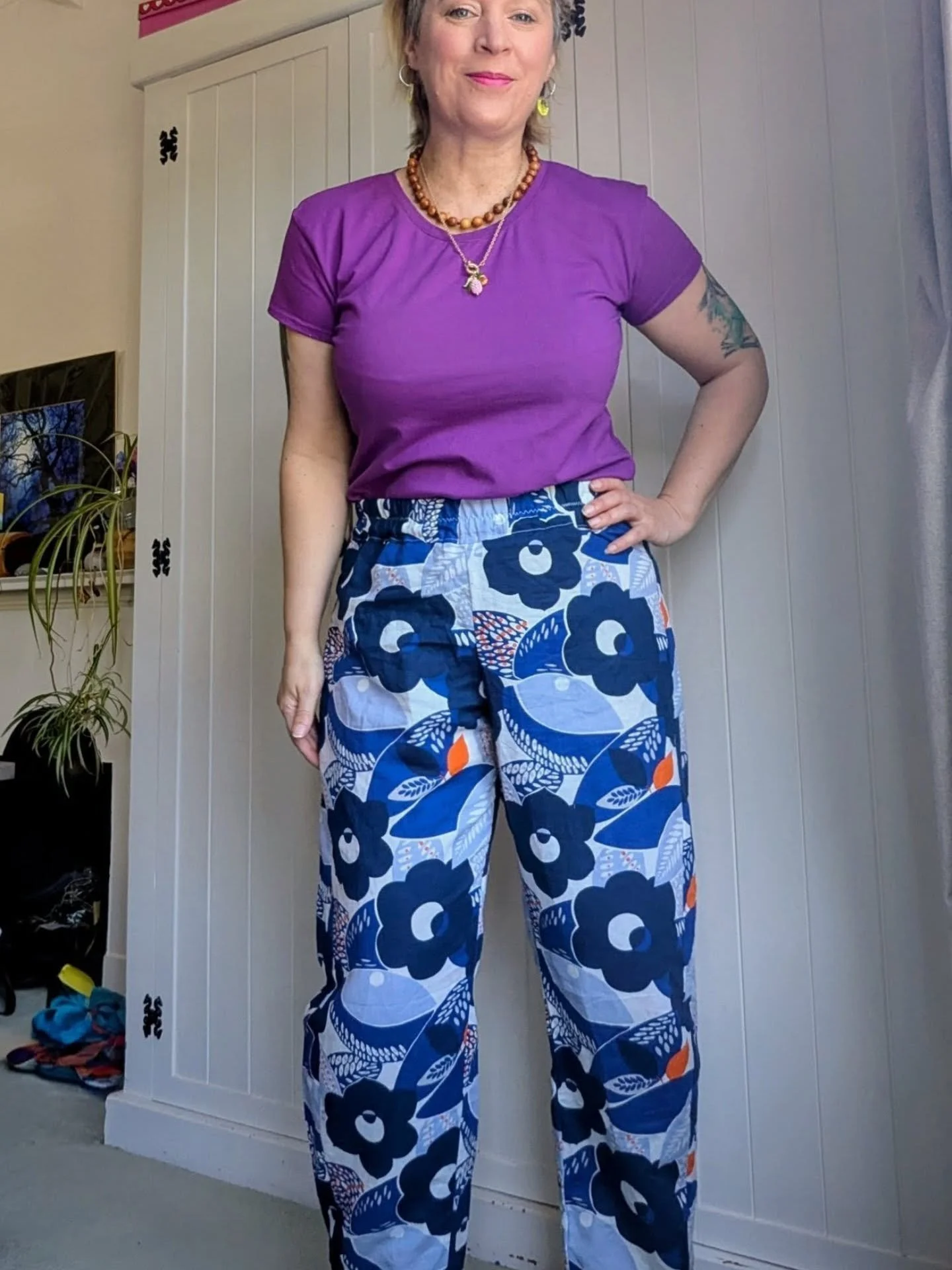 This is my entry for the sew blue for ME challenge organized by @lisbethmakes @tuesdayschildfabrics 
I have donated and I'm UK based.
Thank you to Lisbeth for raising awareness of ME. It was so good to talk to you at the sew yellow party and I'm so g