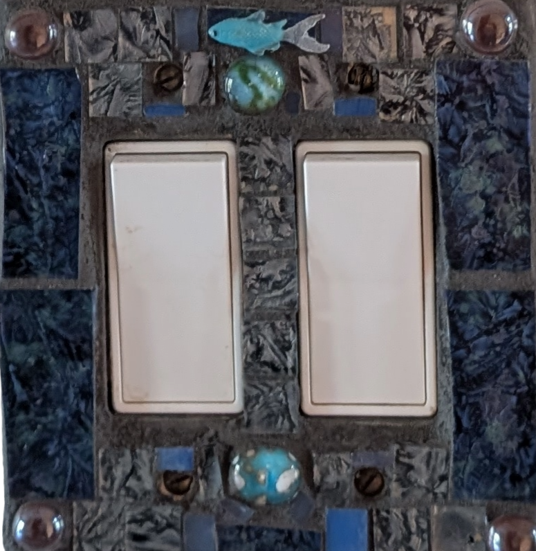 Artisan Mosaic Switch Plates