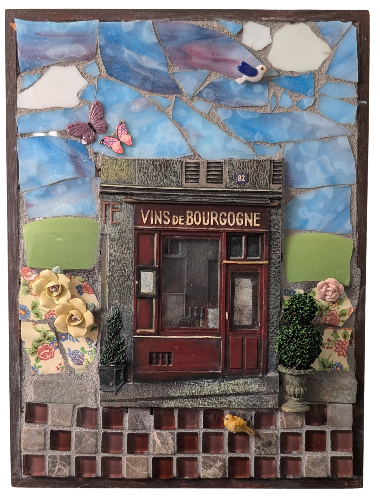 Bourgogne Wines Mosaic