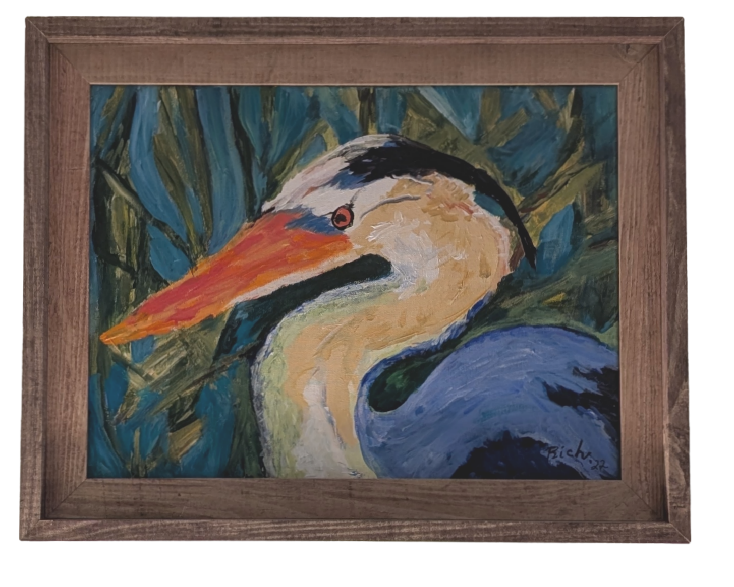 Pelican at Large Acrylic Painting