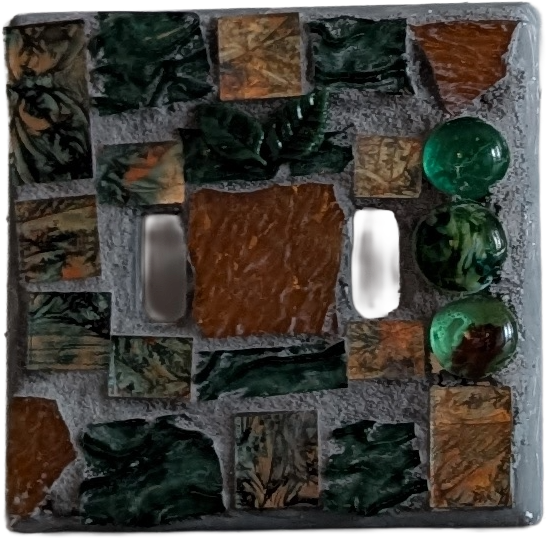 Artisan Mosaic Switch Plates
