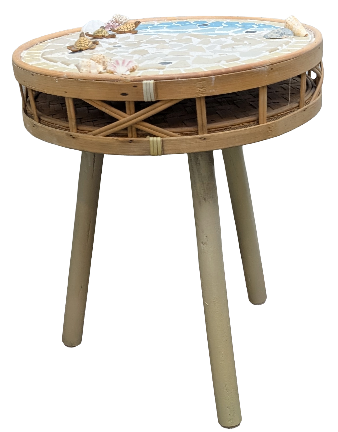 Exquisite Mosaic Accent Table