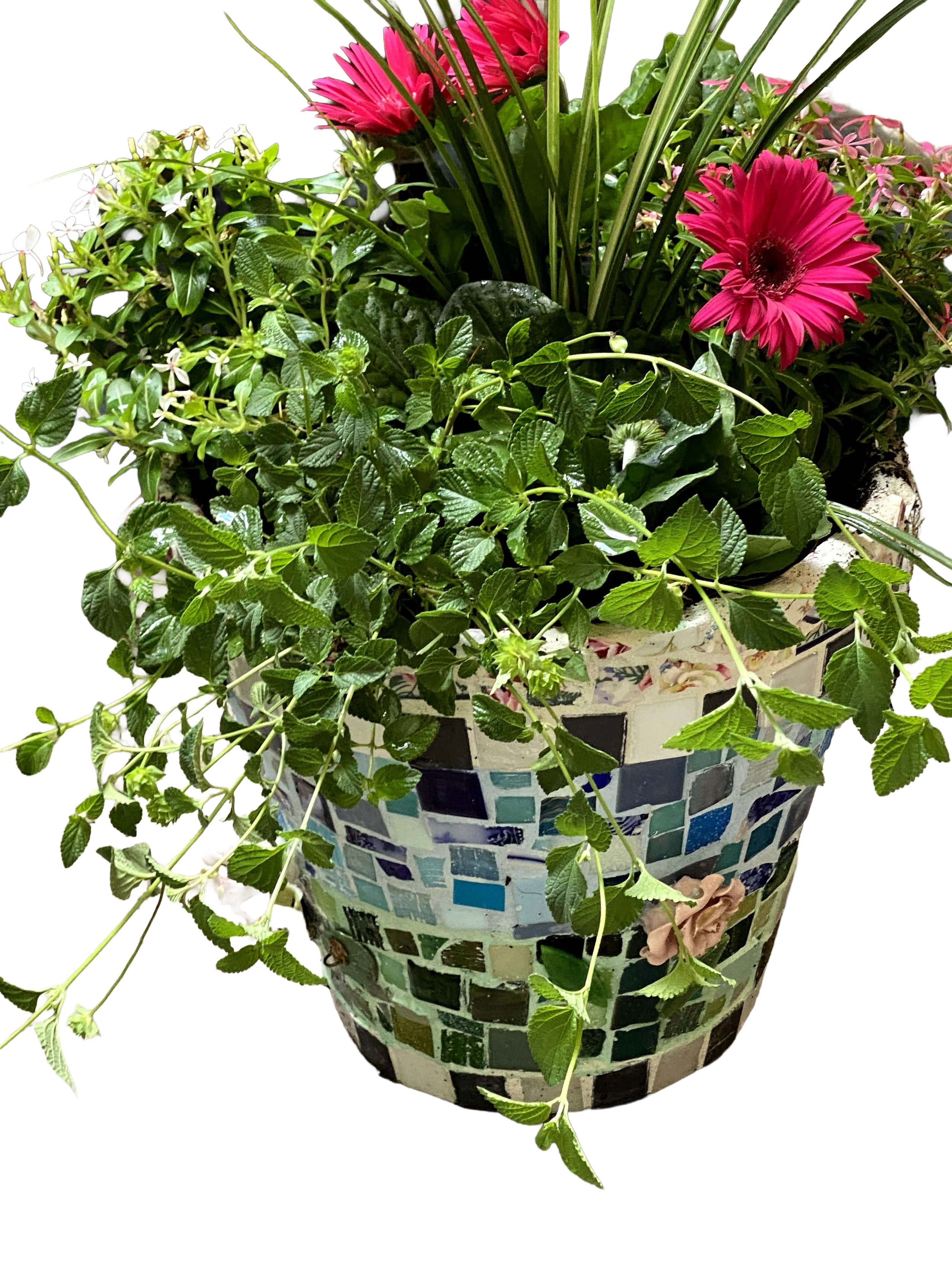Artisan Mosaic Vase
