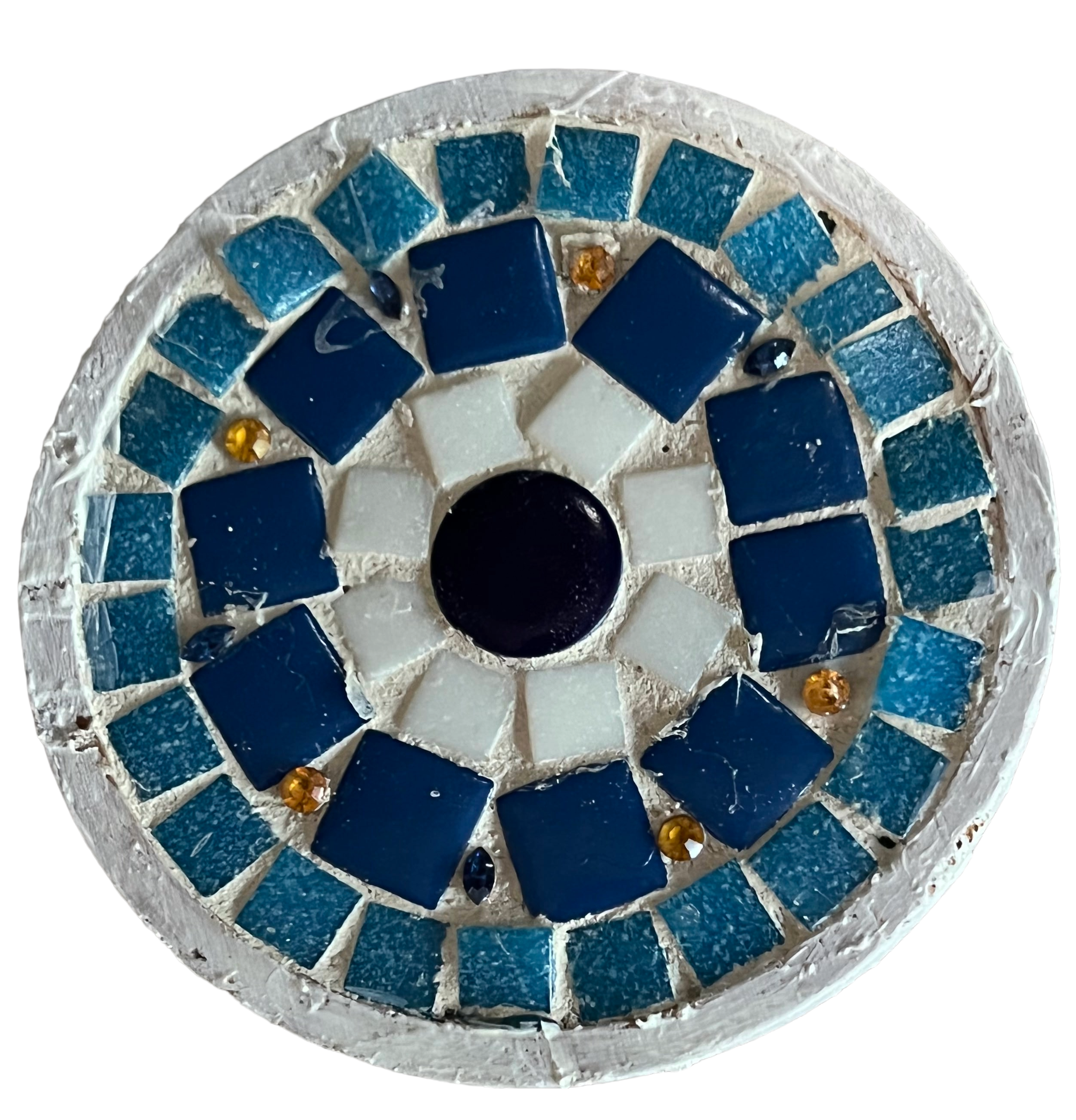 Artisan Blue Mosaic Coaster