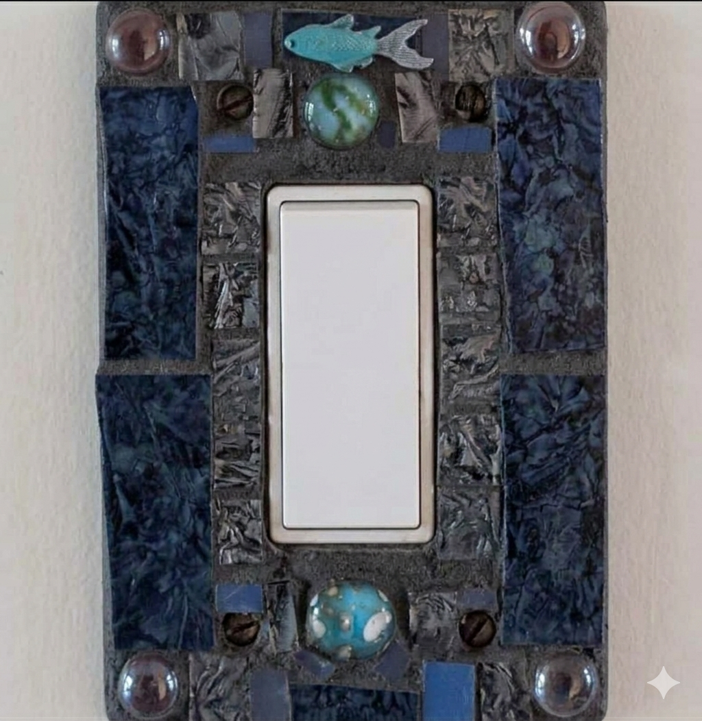 Artisan Mosaic Switch Plates