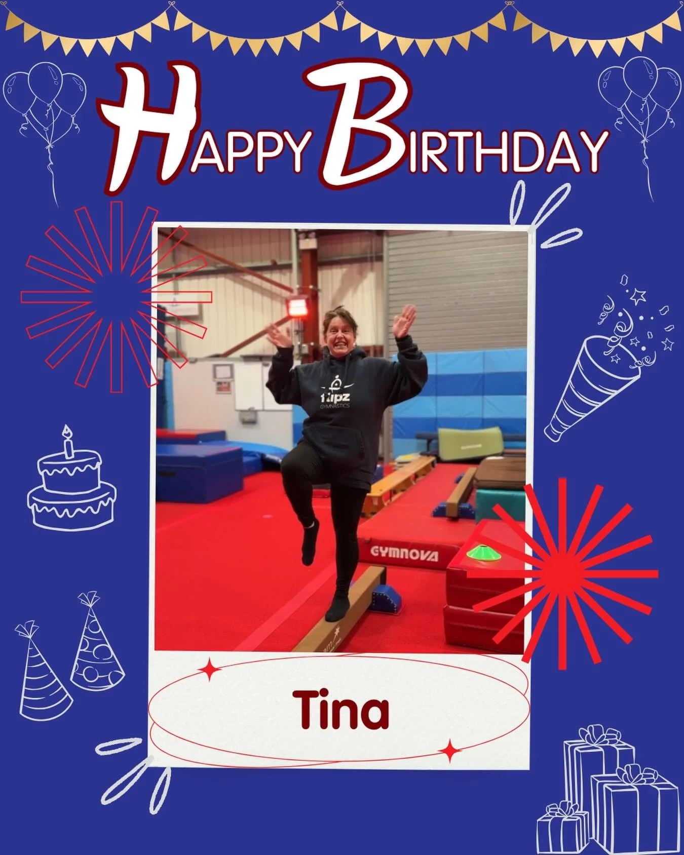 Happy Birthday to Coach Tina 🥳💜

We&rsquo;re so lucky to have such a fun, caring, and dedicated recreational coach on our team! 

Thank you for all the energy and passion you bring to every class. Wishing you the best day ever! ❤️💙

📍 Flipz Gymna