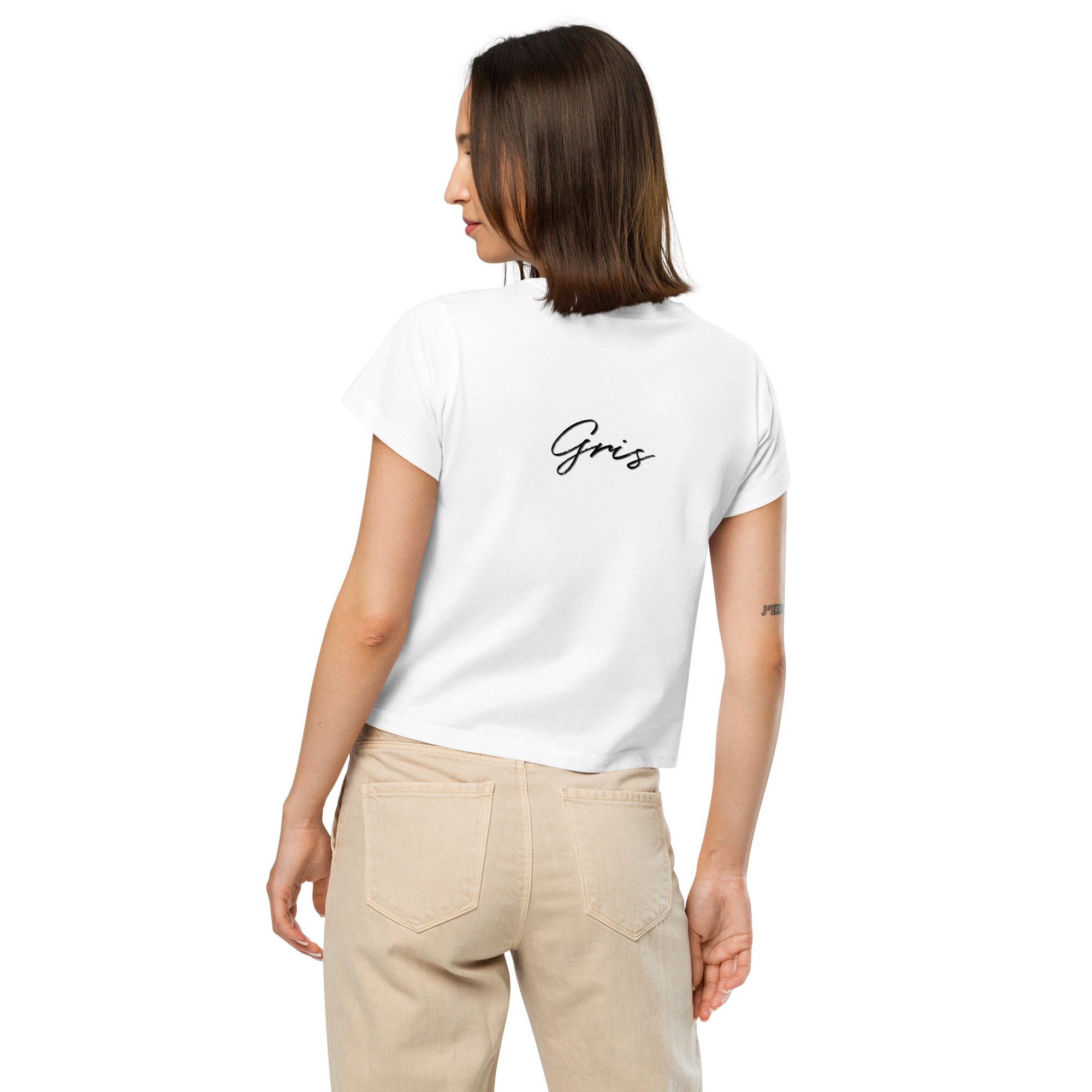 Women’s high-waisted t-shirt
