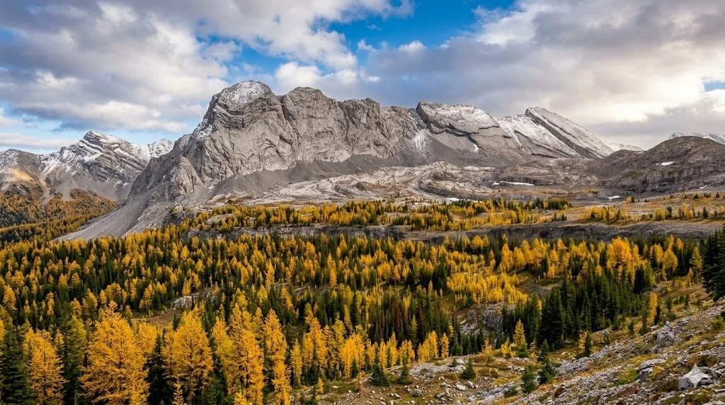 Stunning guided hiking tours to lake Oesa in the Canadian Rockies.