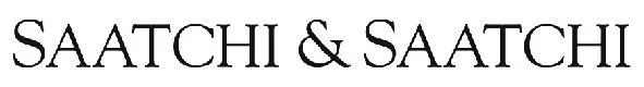 Text reading 'SAATCHI & SAATCHI' in black serif font.