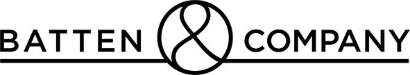 Logo of Batten & Company with the name split by an ampersand and lines on the top and bottom