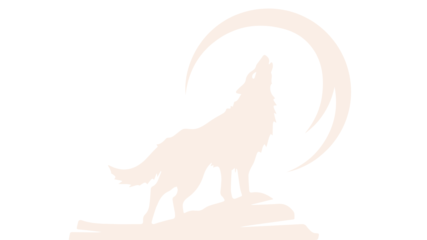 Femme qui court avec les loups