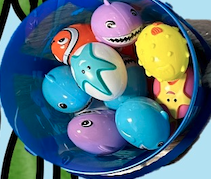 Ocean Bucket and Character Eggs